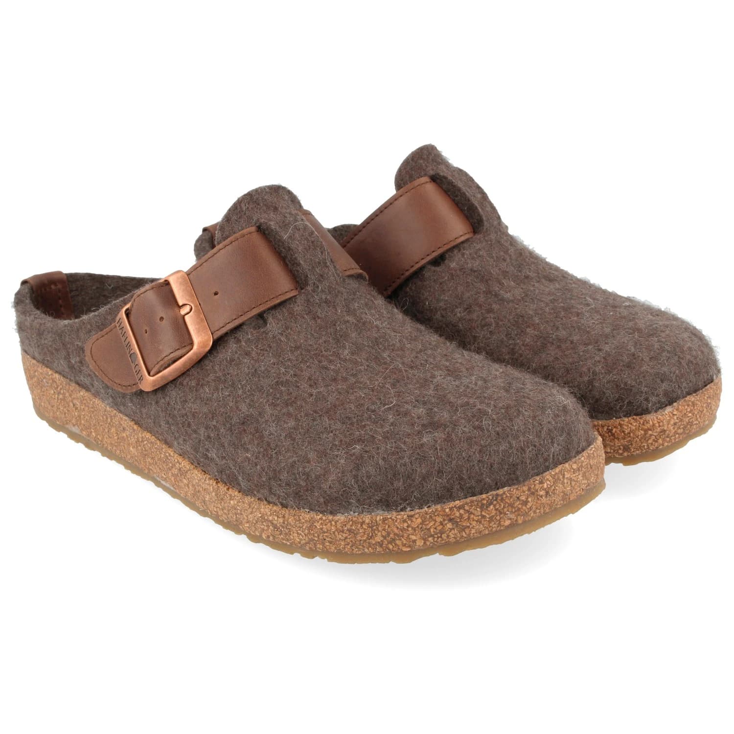 Пантофи Haflinger Grizzly Chicago House slippers - Brown Melange