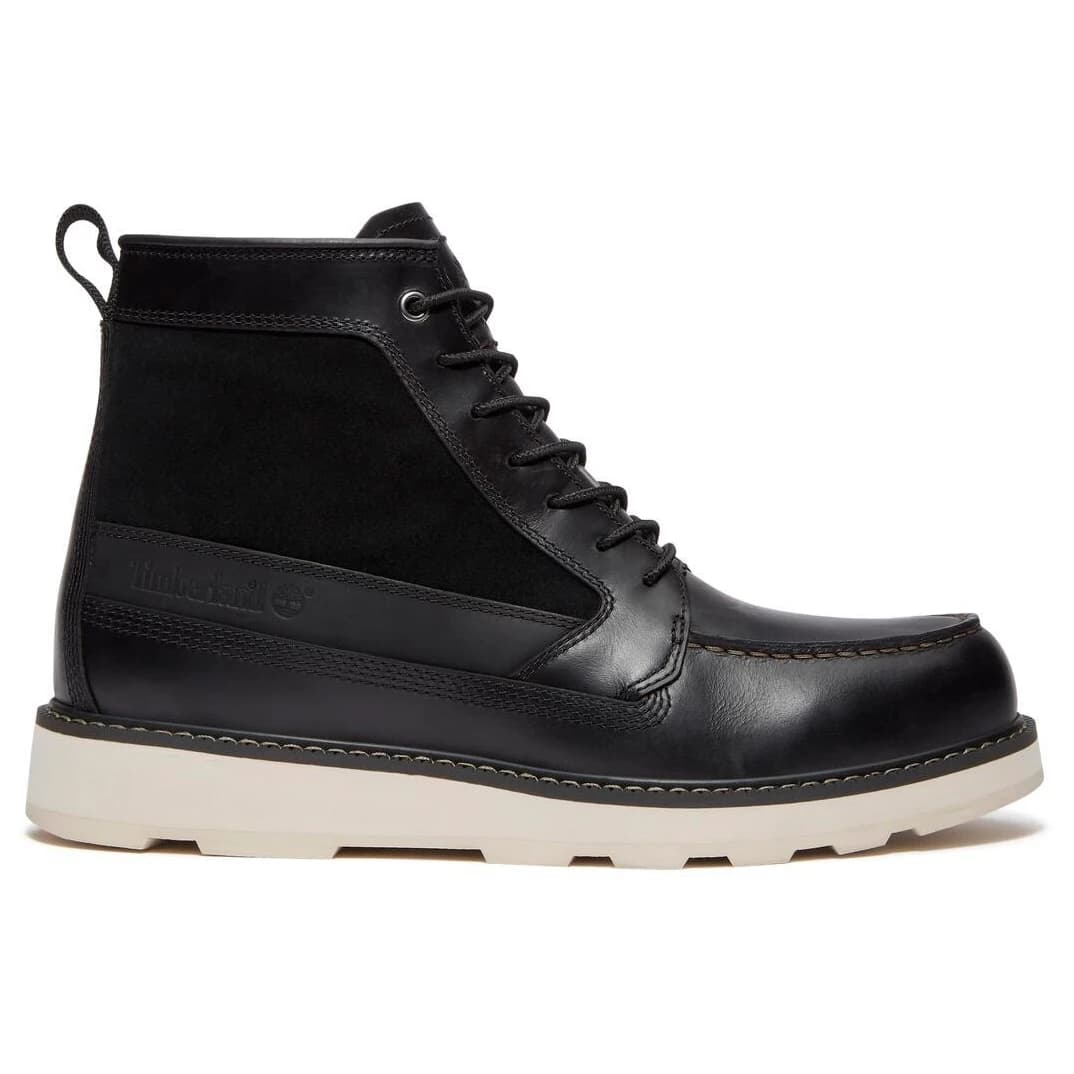 Мъжки ежедневни боти Timberland Britton Mills Mid Lace Up Waterproof Boot Casual boots - Black Full Grain