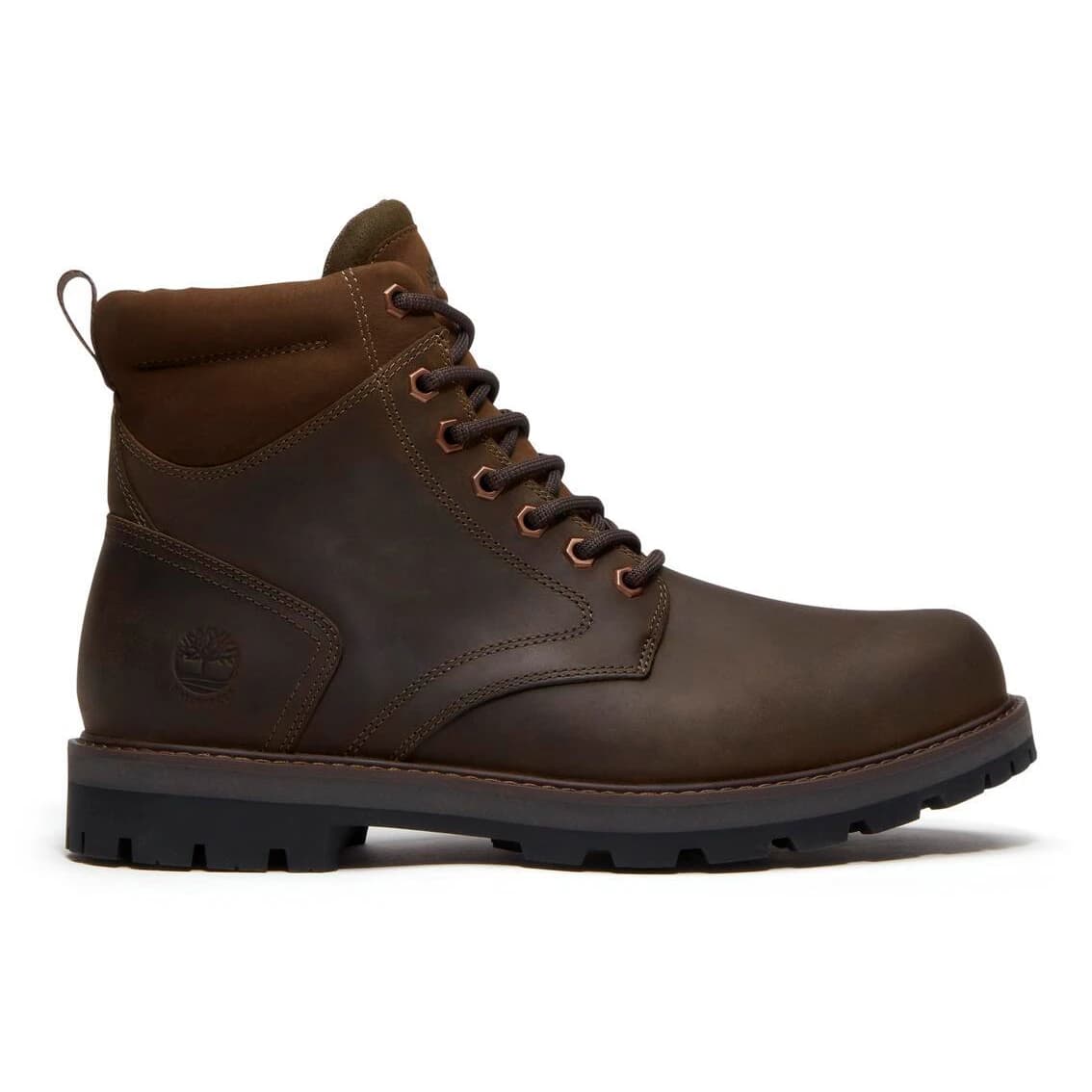 Мъжки ежедневни боти Timberland Britton Road Mid Lace Up Waterproof Boot Casual boots - Olive / Full Grain