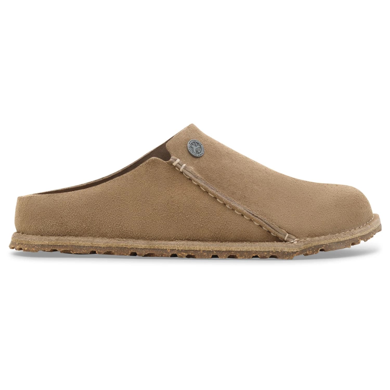 Пантофи Birkenstock Zermatt Premium Suede Leather Slippers - Gray Taupe