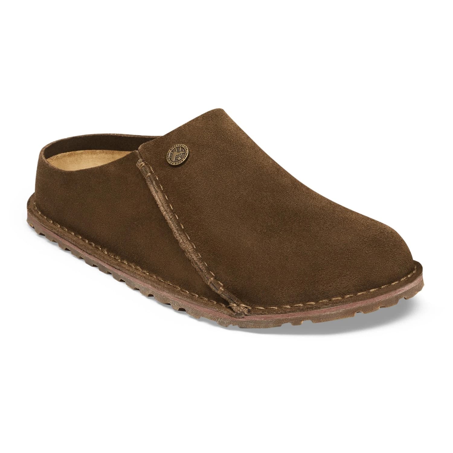 Пантофи Birkenstock Zermatt Premium Suede Leather Slippers - Carafe