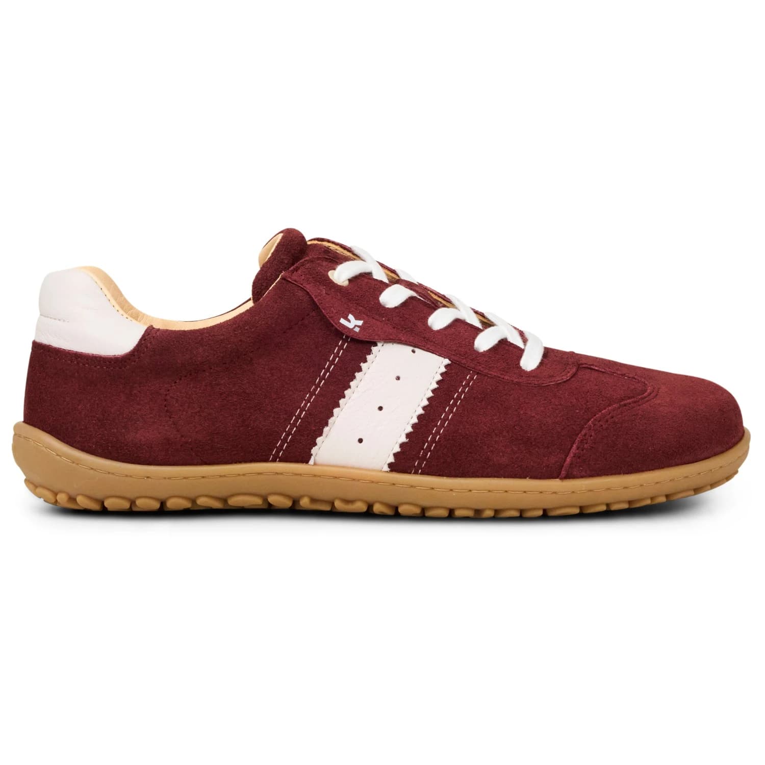 Мъжки обувки barefoot Koel Ilo Suede 3.0 Barefoot shoes - Bordo White