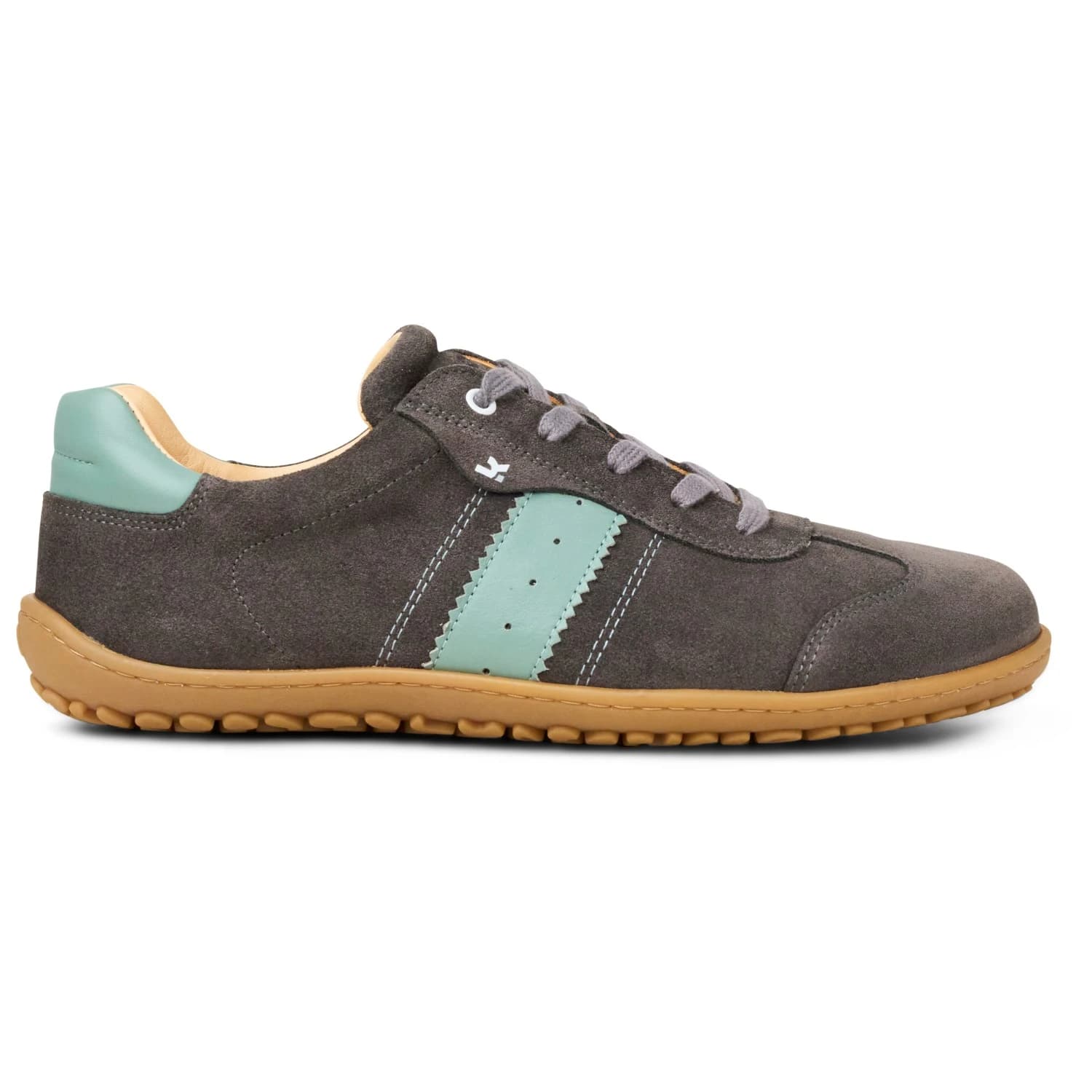 Мъжки обувки barefoot Koel Ilo Suede 3.0 Barefoot shoes - Grey