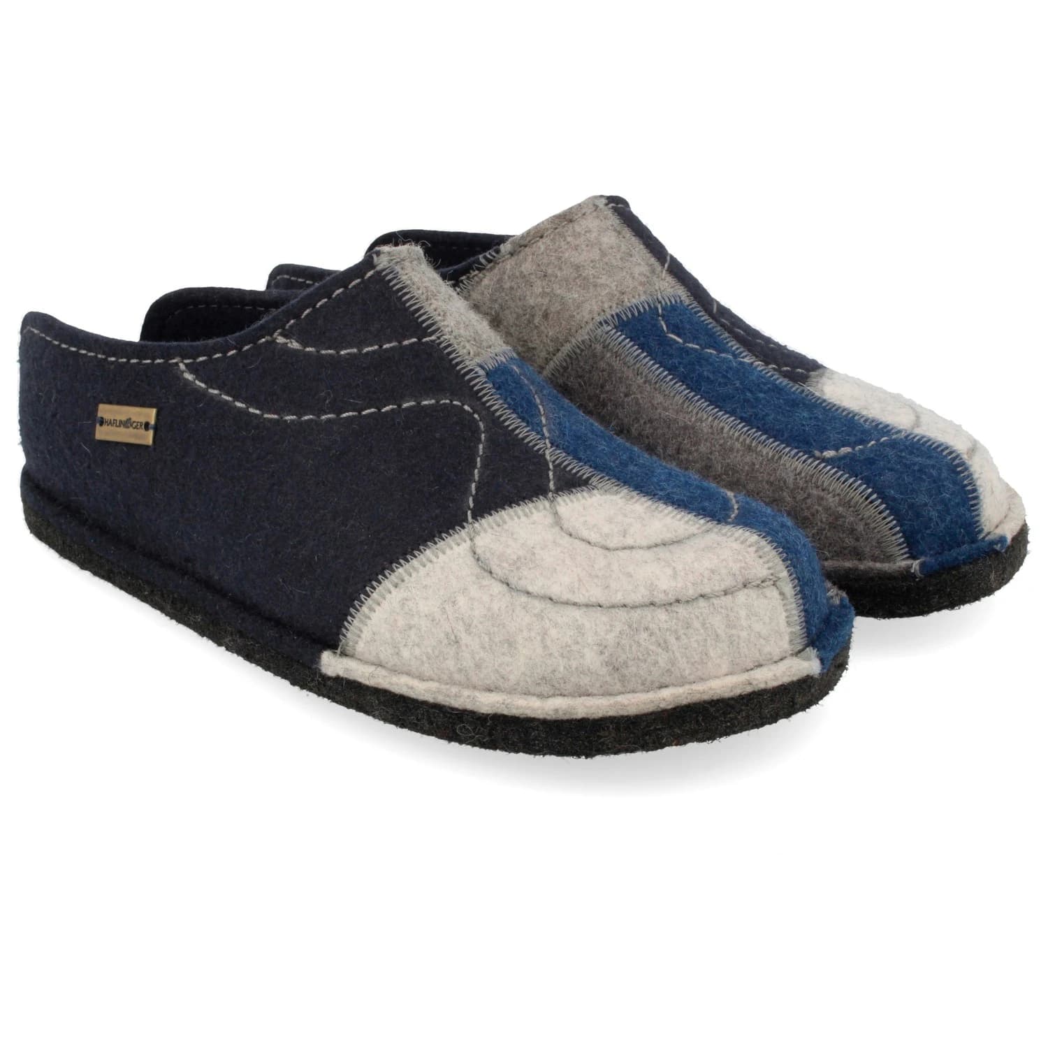 Пантофи Haflinger Flair Puzzle Slippers - Mid Blue