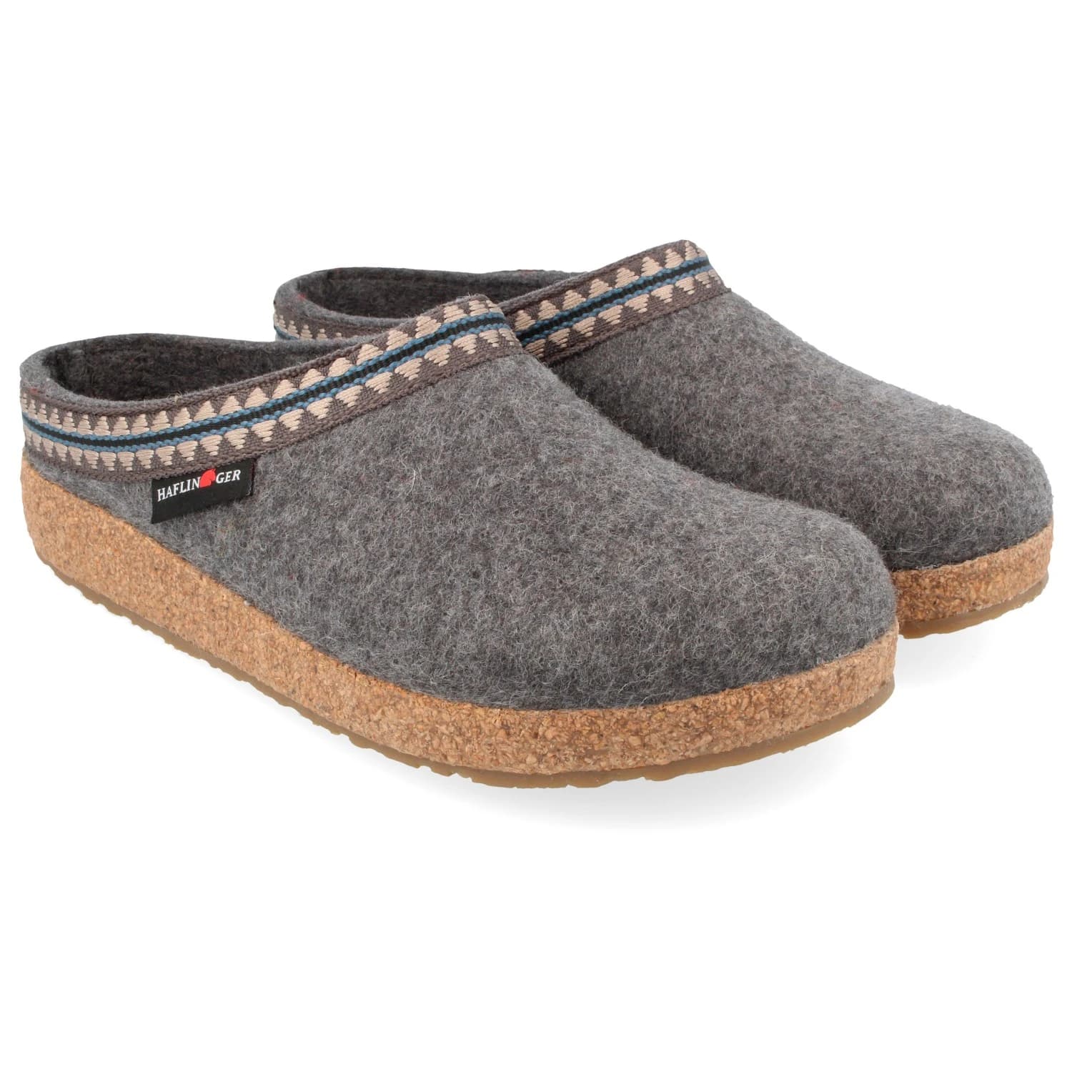 Пантофи Haflinger Grizzly Lucky Slippers - Anthracite