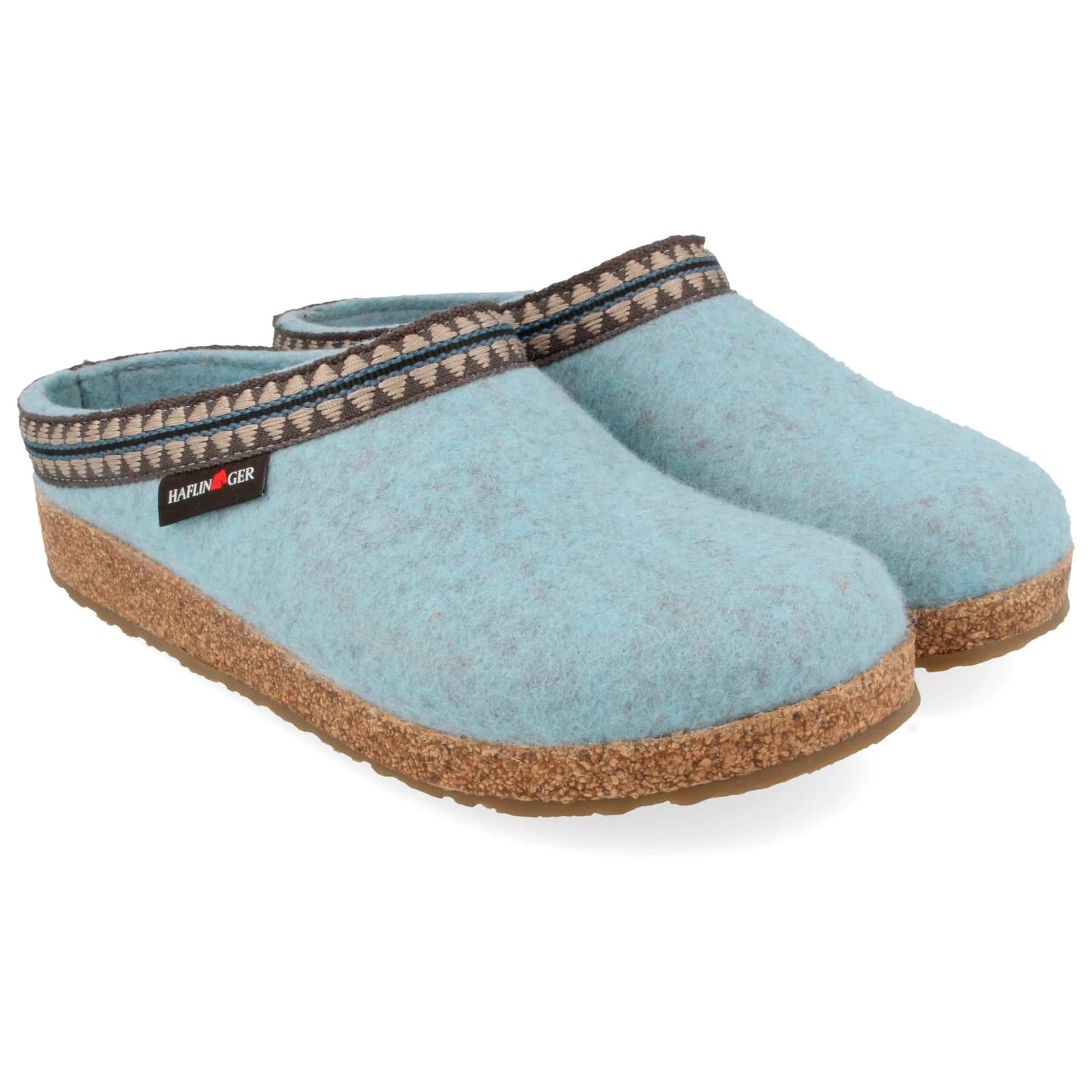 Пантофи Haflinger Grizzly Lucky Slippers - Ice Blue