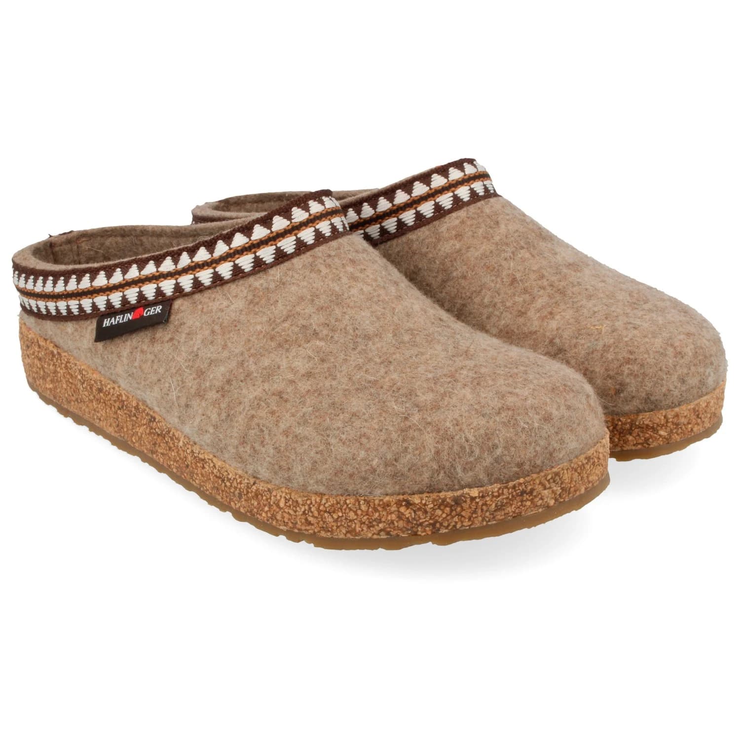 Пантофи Haflinger Grizzly Lucky Slippers - Peat