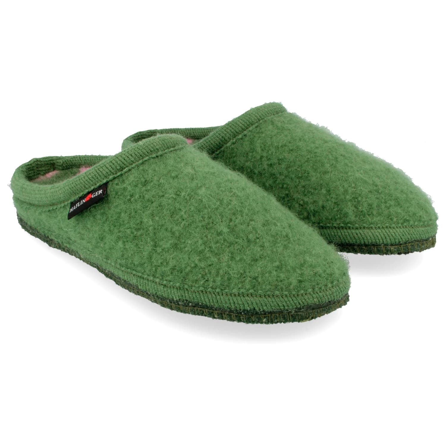 Пантофи Haflinger Walktoffel Striped Slippers - Farn