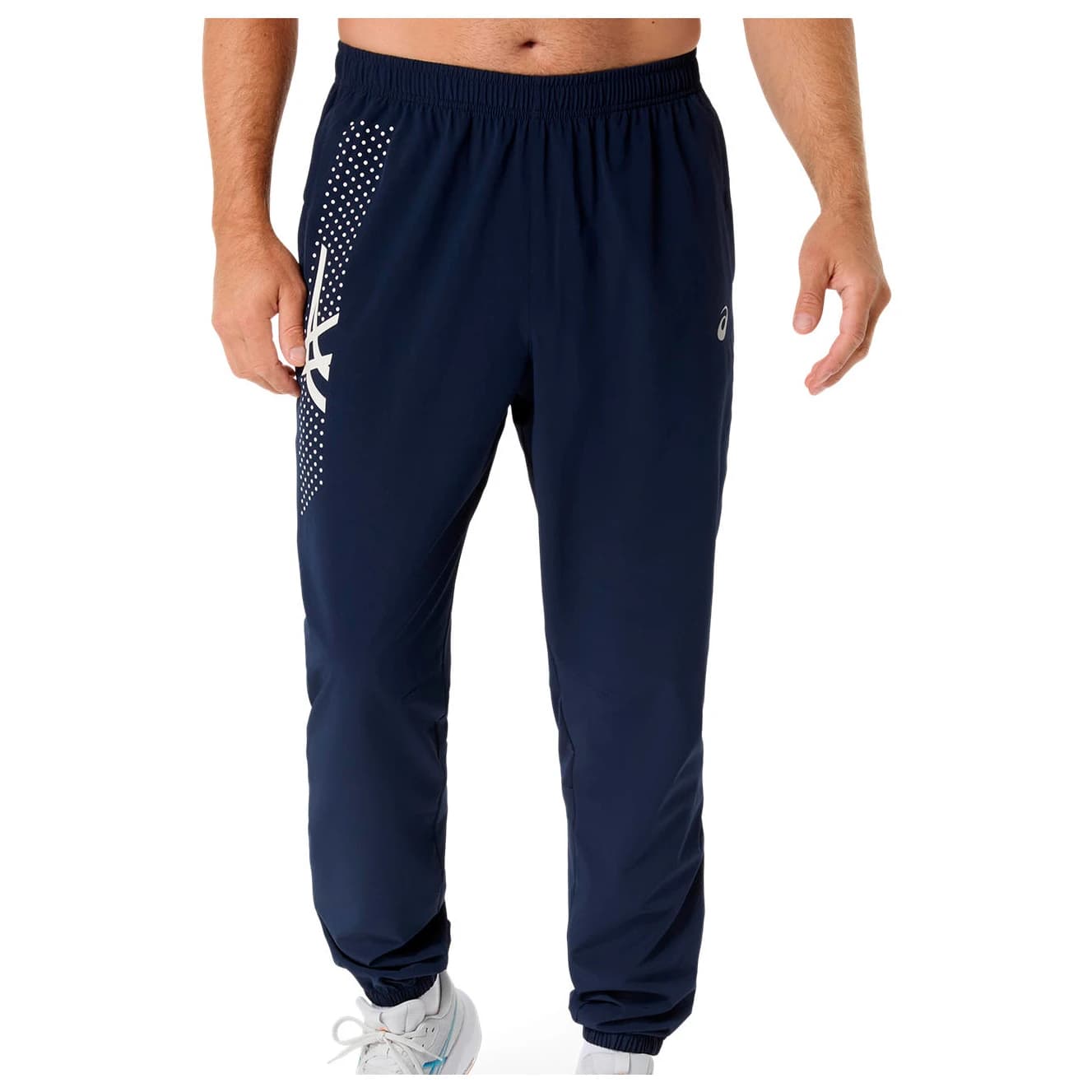 Мъжки панталон за бягане Asics Icon Pant Running trousers - Midnight / Cream