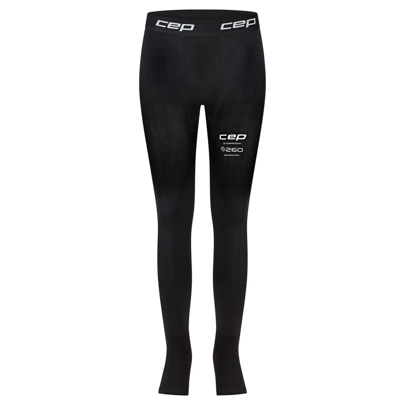 Мъжки клин за бягане CEP Pro Recovery Compression Tights 4.0 Open Toe Running tights - Black