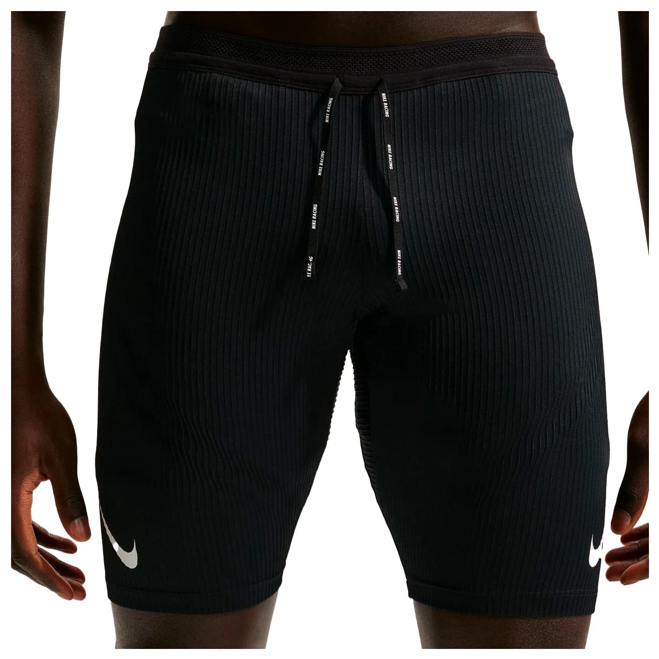 Мъжки клин за бягане Nike Dri-Fit ADV Aeroswift Brief Half Tight Running tights - Black / Summit White