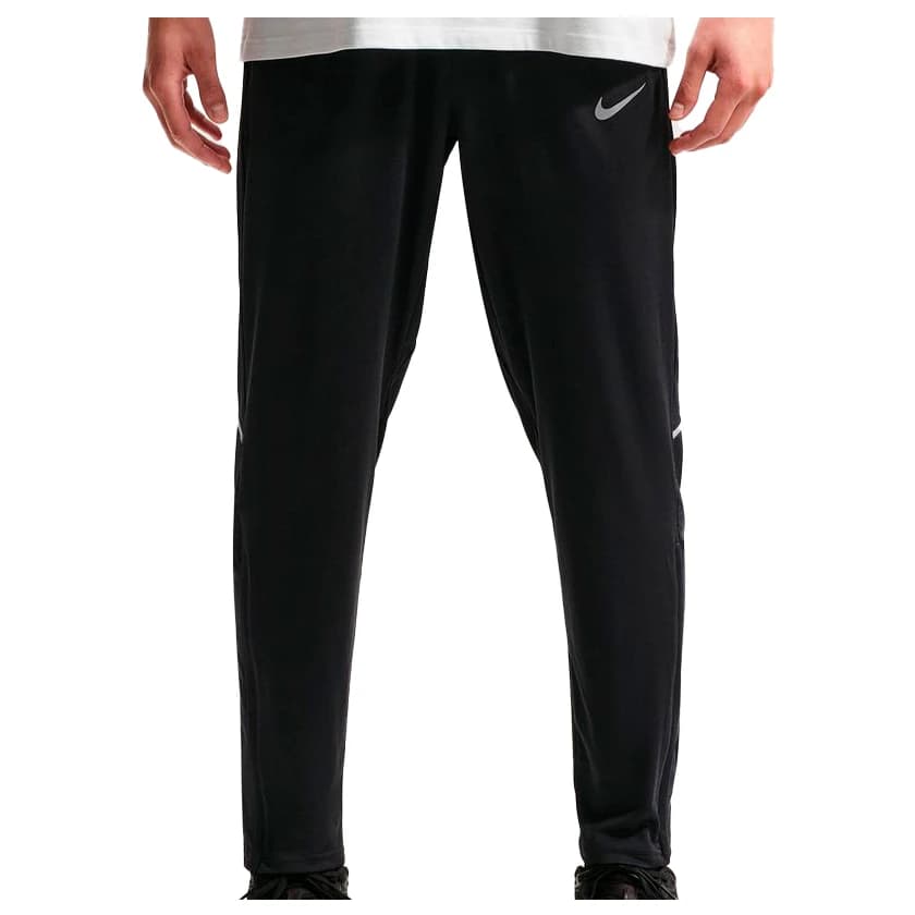 Мъжки панталон за бягане Nike Dri-Fit Miler Knit Pant Running trousers - Black / Black / Reflective Silver