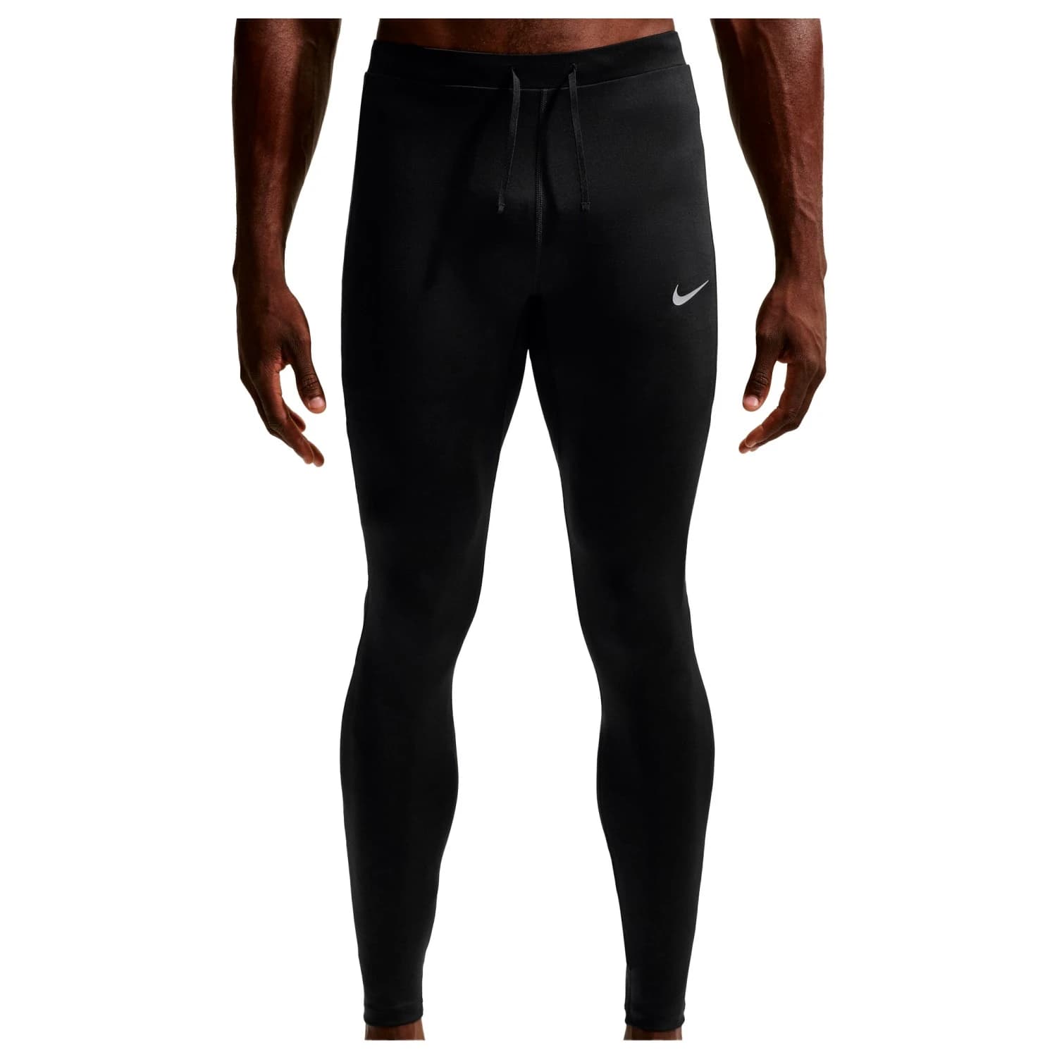 Мъжки клин за бягане Nike Dri-Fit Miler Tight Running tights - Black / Black / Reflective Silver