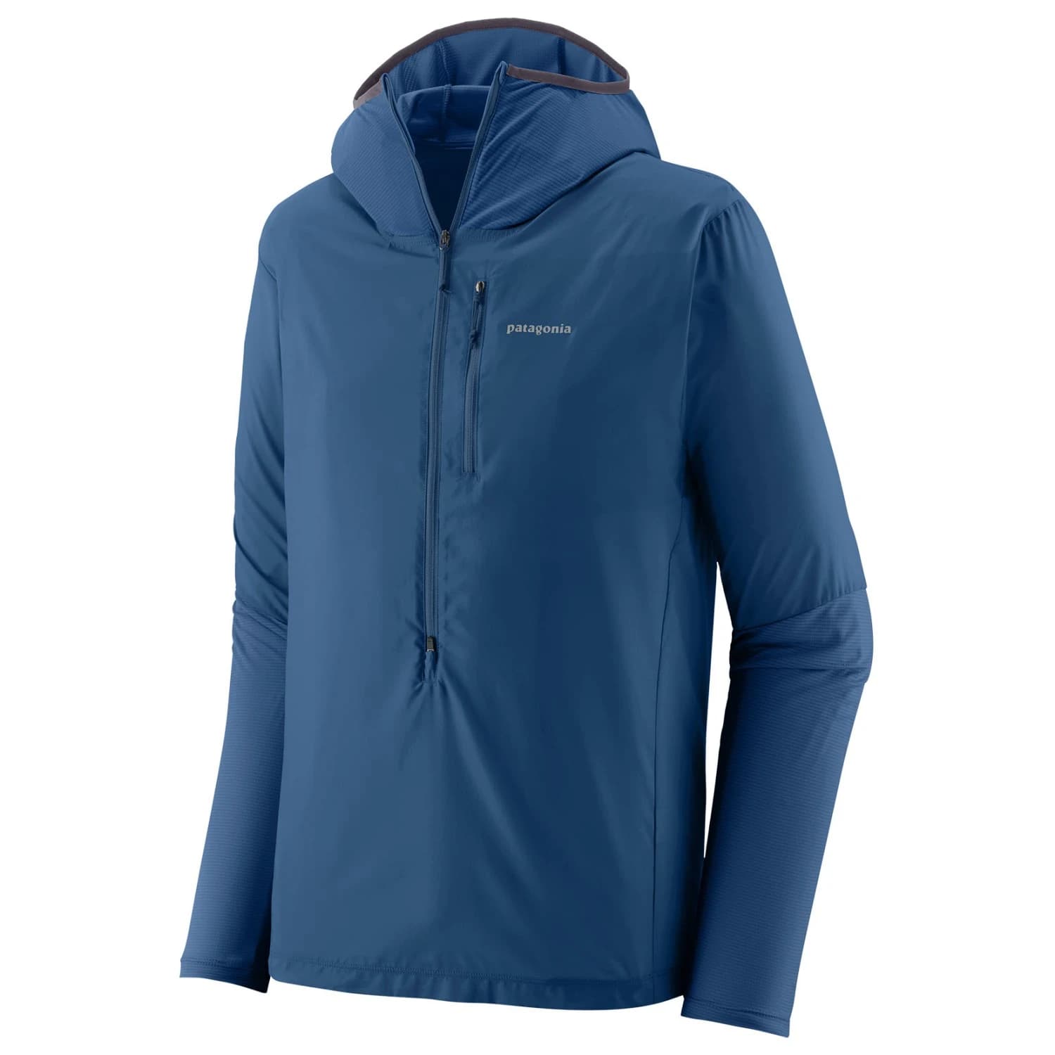 Мъжко ветрозащитно яке Patagonia Airshed Pro P/O Running jacket - Clement Blue