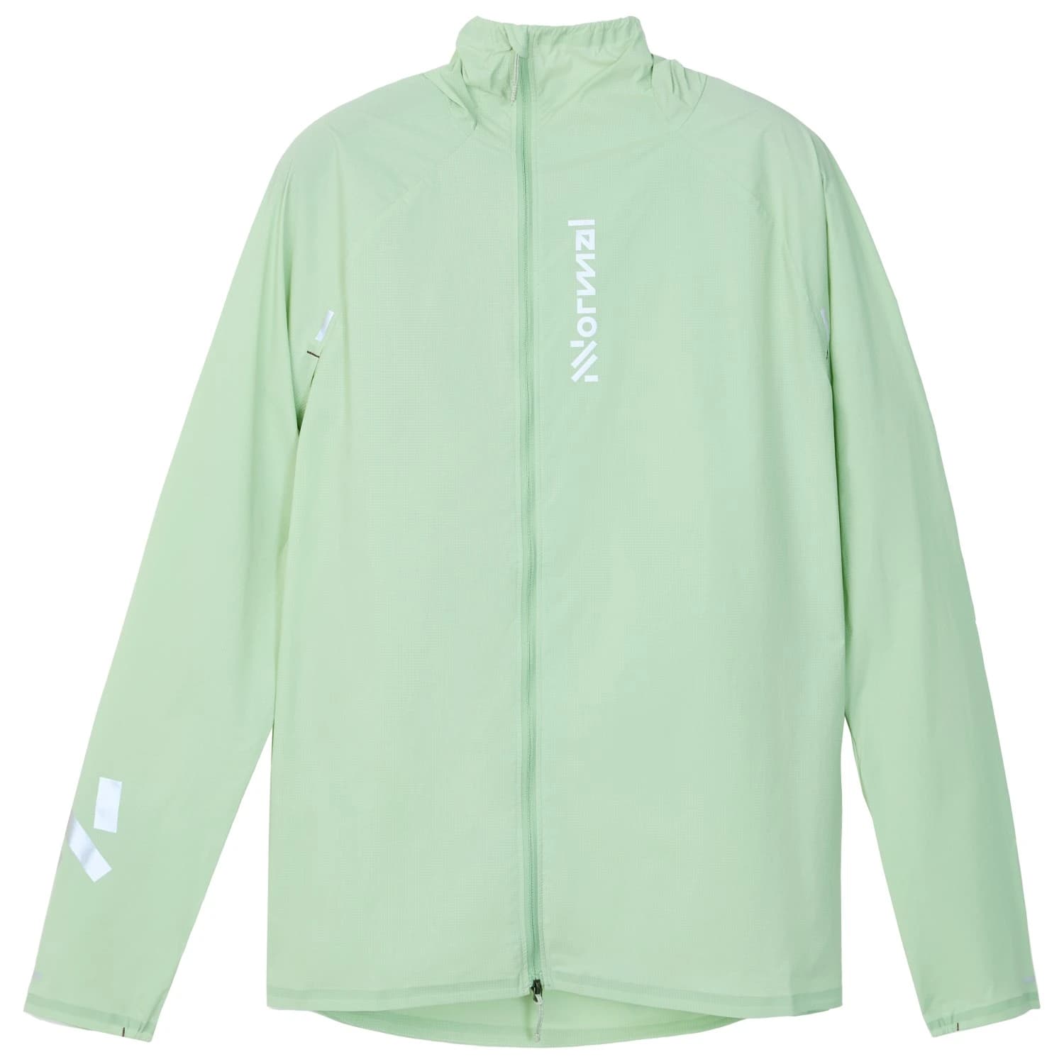 Мъжко яке за бягане NNormal Bora Wind Jacket Running jacket - Light Green