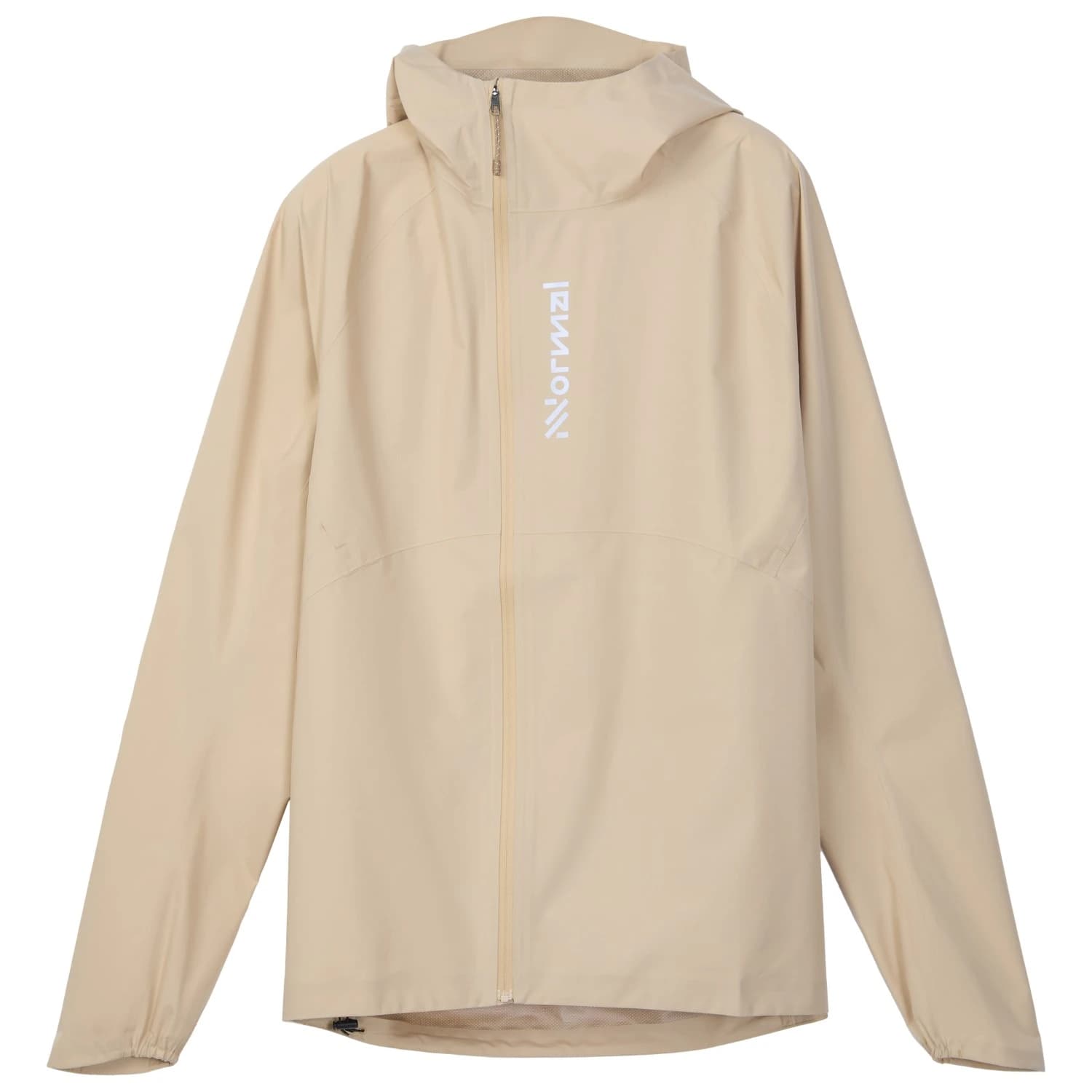 Мъжко яке за бягане NNormal Trail Rain Jacket 02 Running jacket - Beige