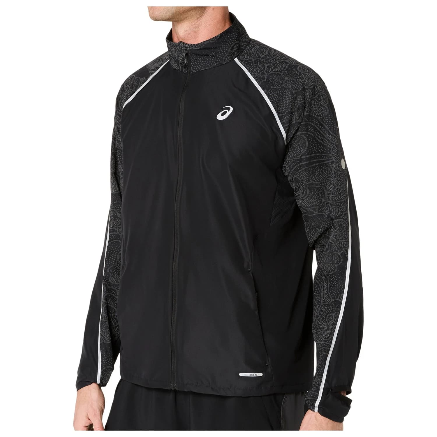 Яке за бягане Asics Road Lite-Show Jacket Running jacket - Performance Black