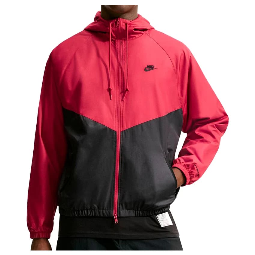 Мъжко яке за бягане Nike Windrunner Jacket Running jacket - Tough Red / Black / Black