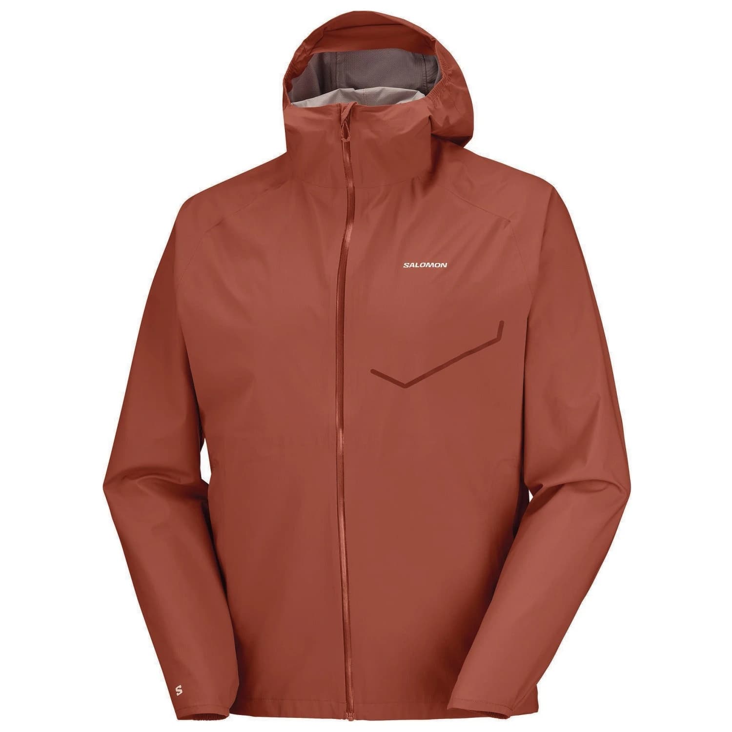 Мъжко яке за бягане Salomon Bonatti Waterproof Jacket Running jacket - Burnt Umber