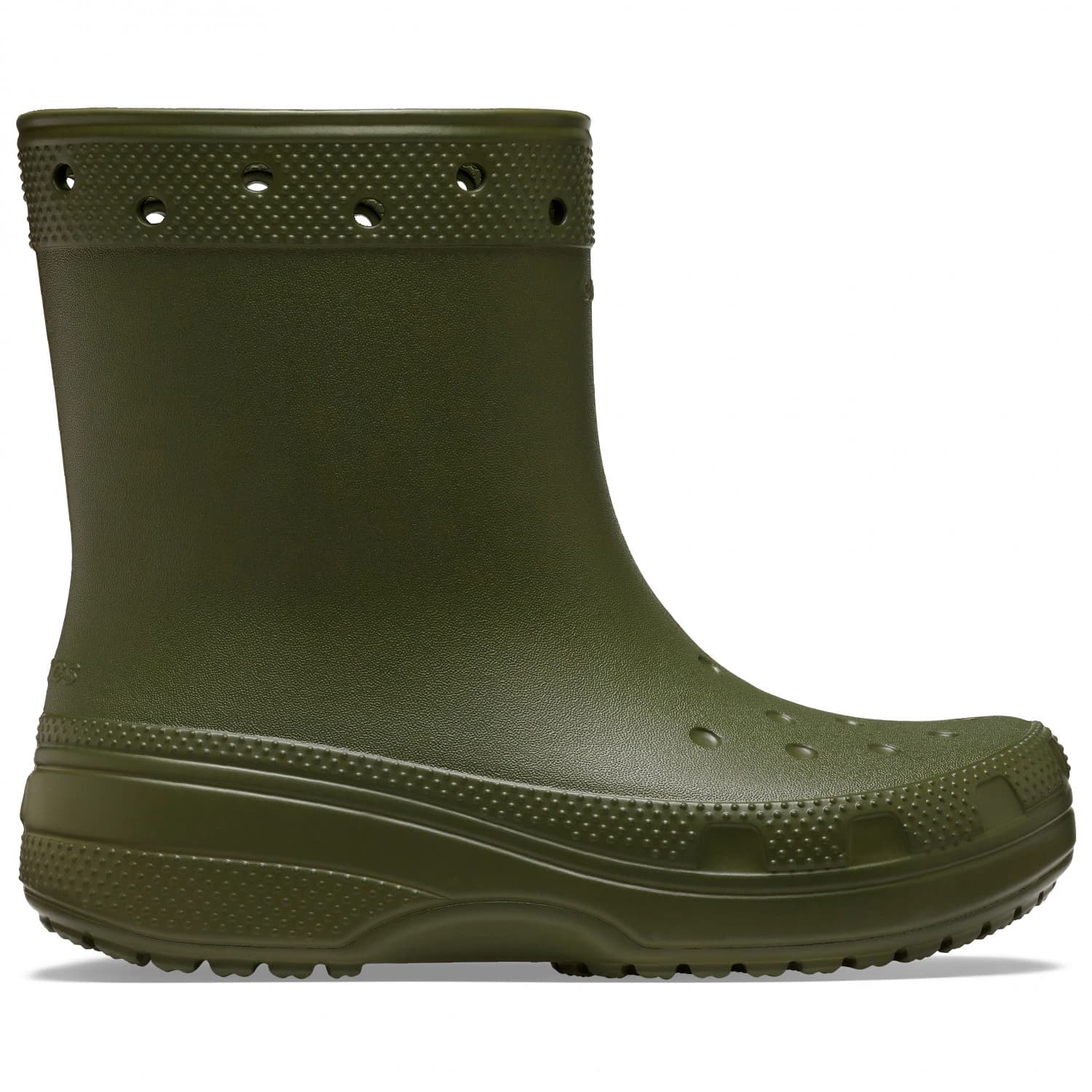 Гумени ботуши Crocs Classic Rain Boot Wellington boots - Army Green