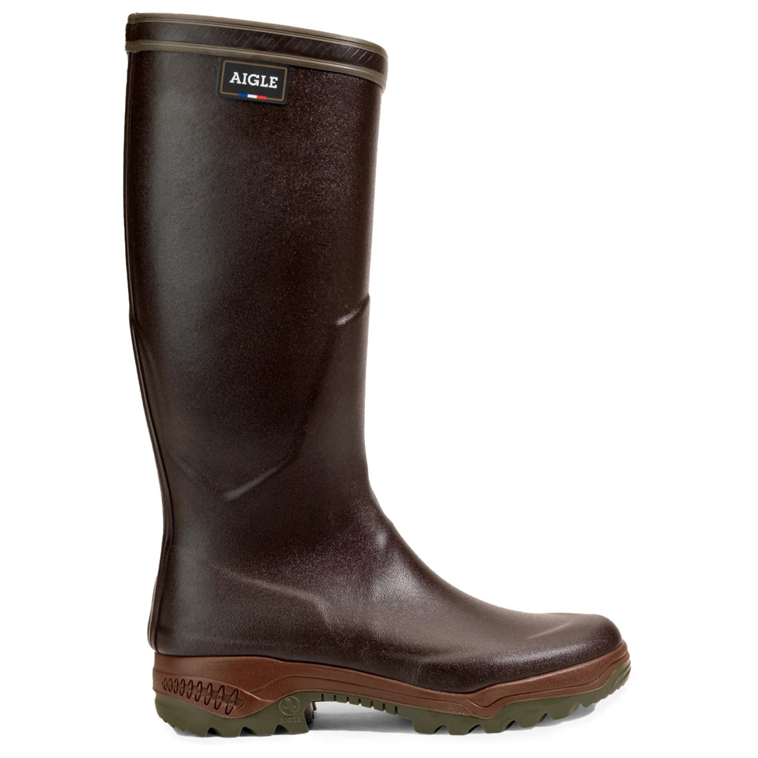 Гумени ботуши Aigle Parcours 2 Wellington boots - Brun