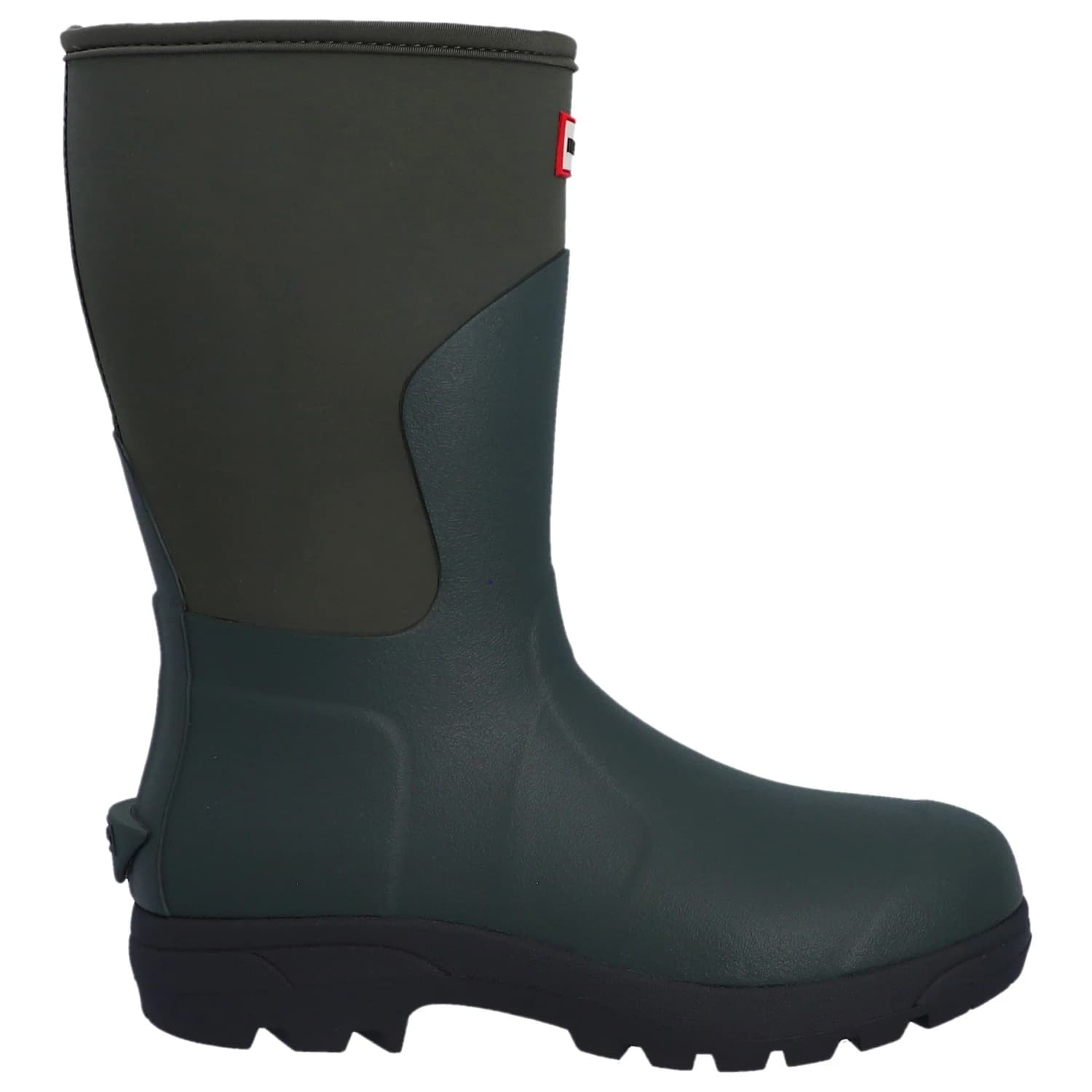Гумени ботуши Hunter Boots Balmoral Neoprene Short Boot Wellington boots - Dark Olive / Black