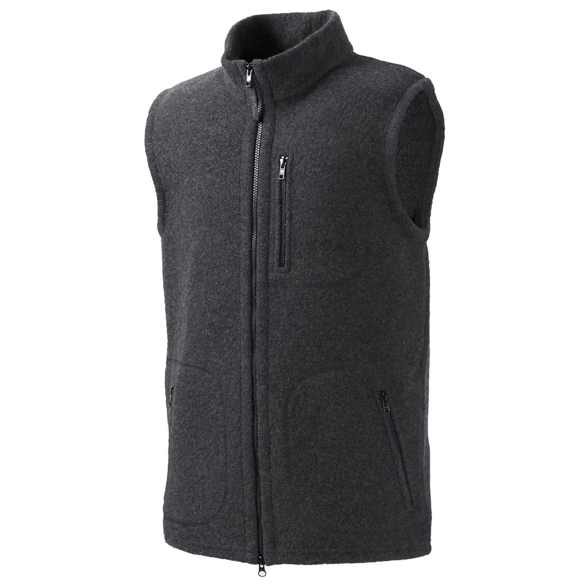 Мъжки вълнен елек Mufflon Ivo Merino vest - Anthracite