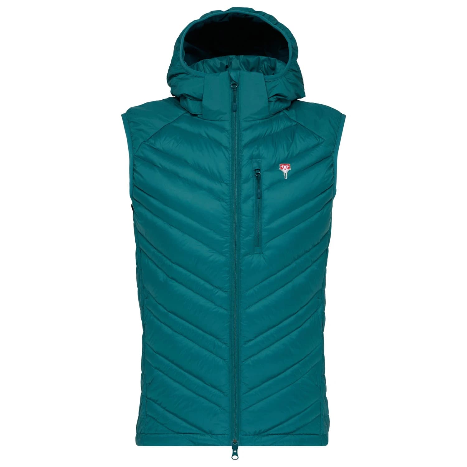 Пухен елек Grüezi Bag Lightful DownWool Vest Down vest - Ocean Green
