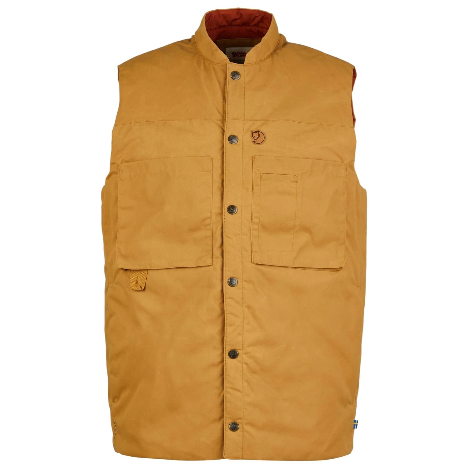 Мъжки синтетичен елек Fjällräven Singi Padded Vest Synthetic vest - Buckwheat Brown