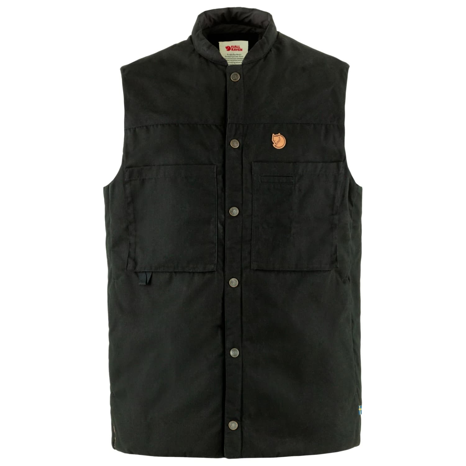 Мъжки синтетичен елек Fjällräven Singi Padded Vest Synthetic vest - Black