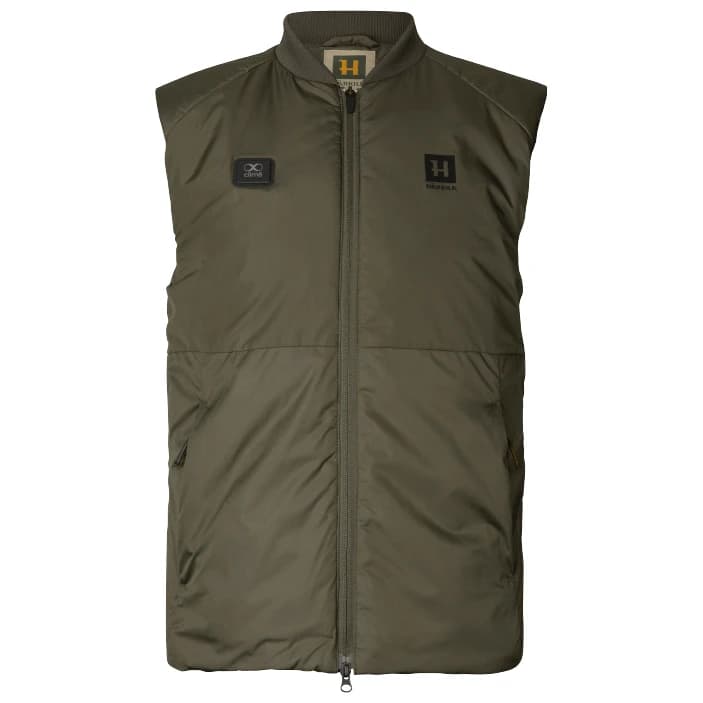 Мъжки синтетичен елек Härkila Clim8 Base Waistcoat Synthetic vest - Willow Green