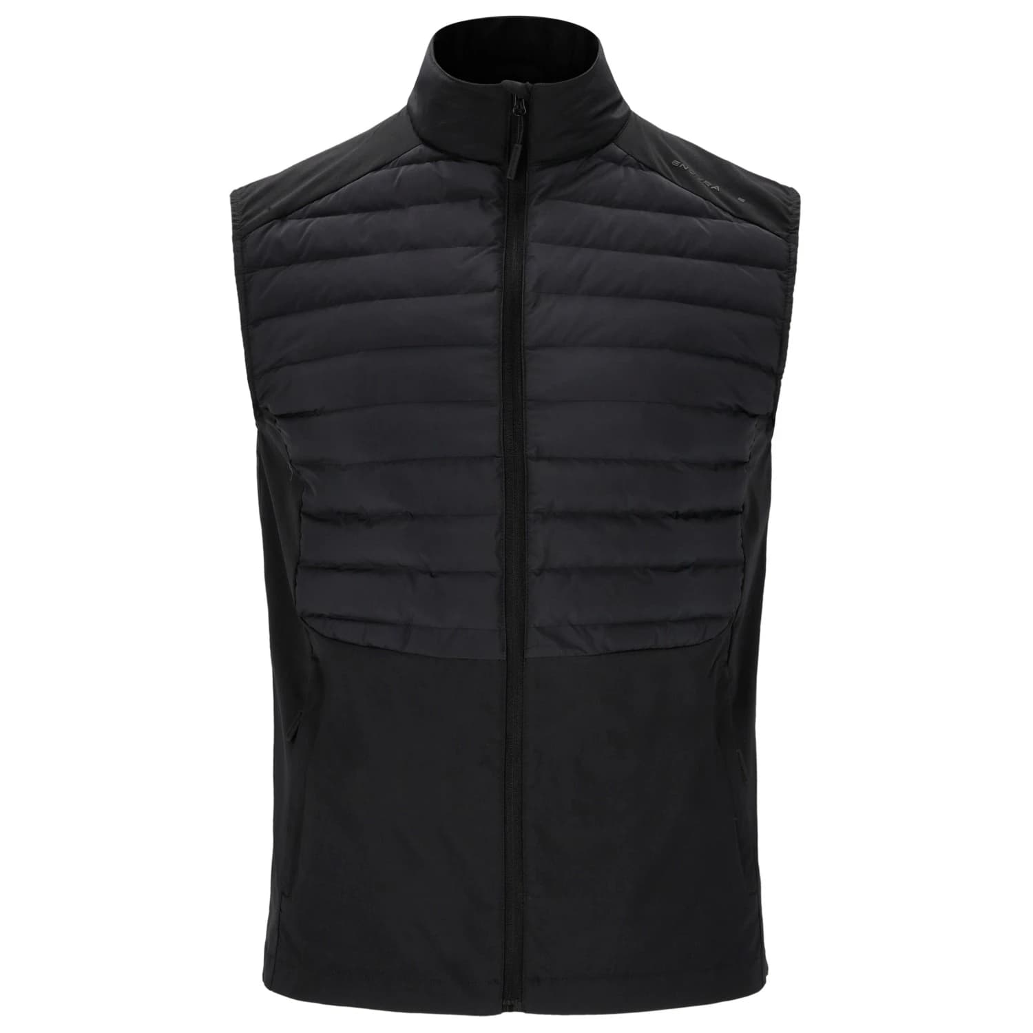 Мъжки синтетичен елек ENDURANCE Benst Hybrid Vest Primaloft Softshell vest - Black