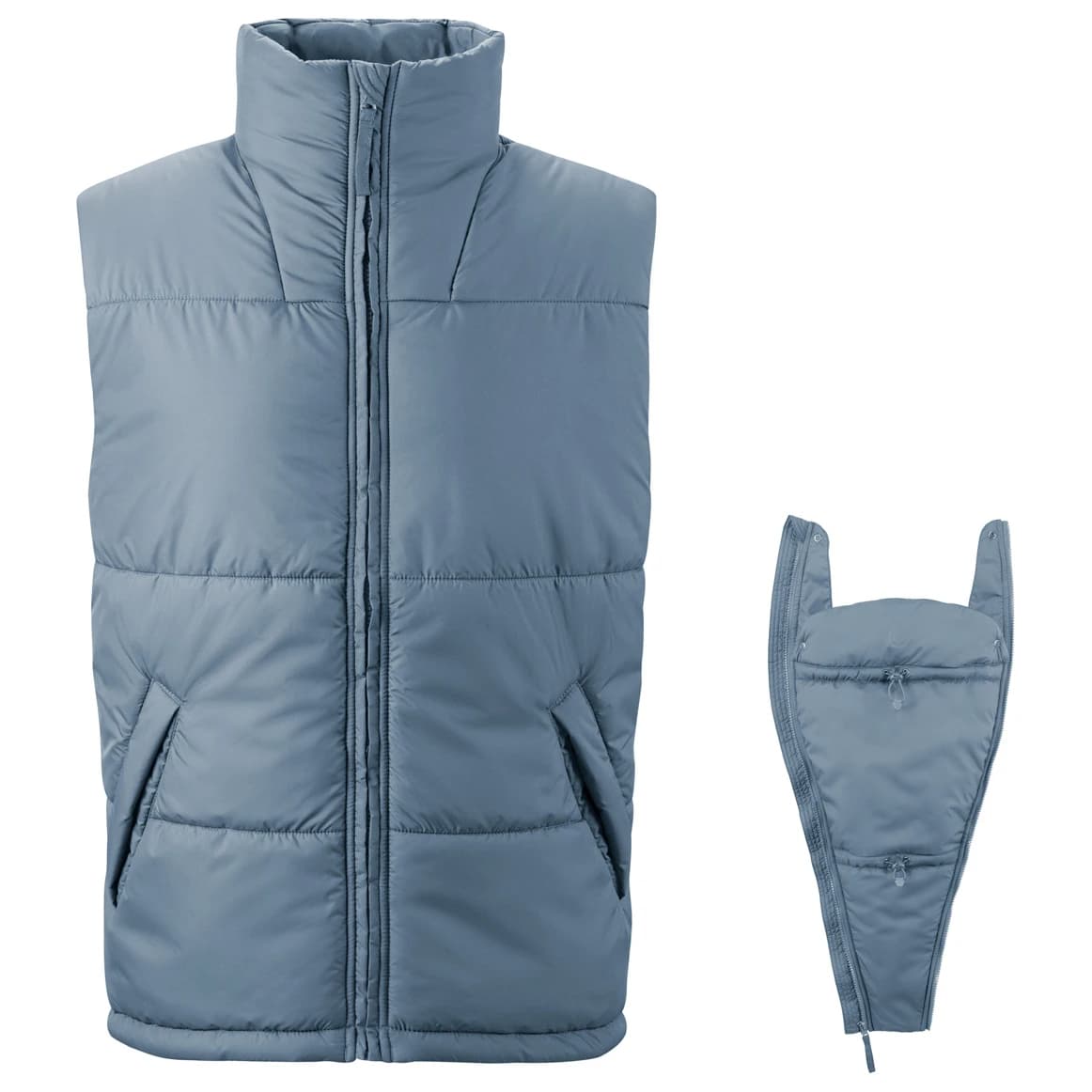 Синтетичен елек Mamalila Trageweste Stockholm Synthetic vest - Steel Blue