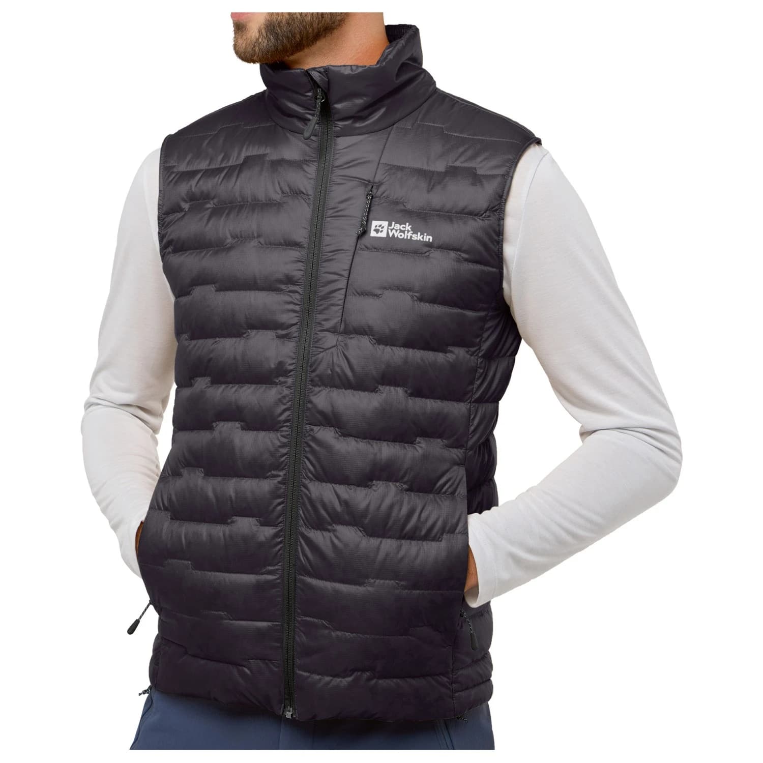 Пухен елек Jack Wolfskin Passamani Down Vest Down vest - Phantom