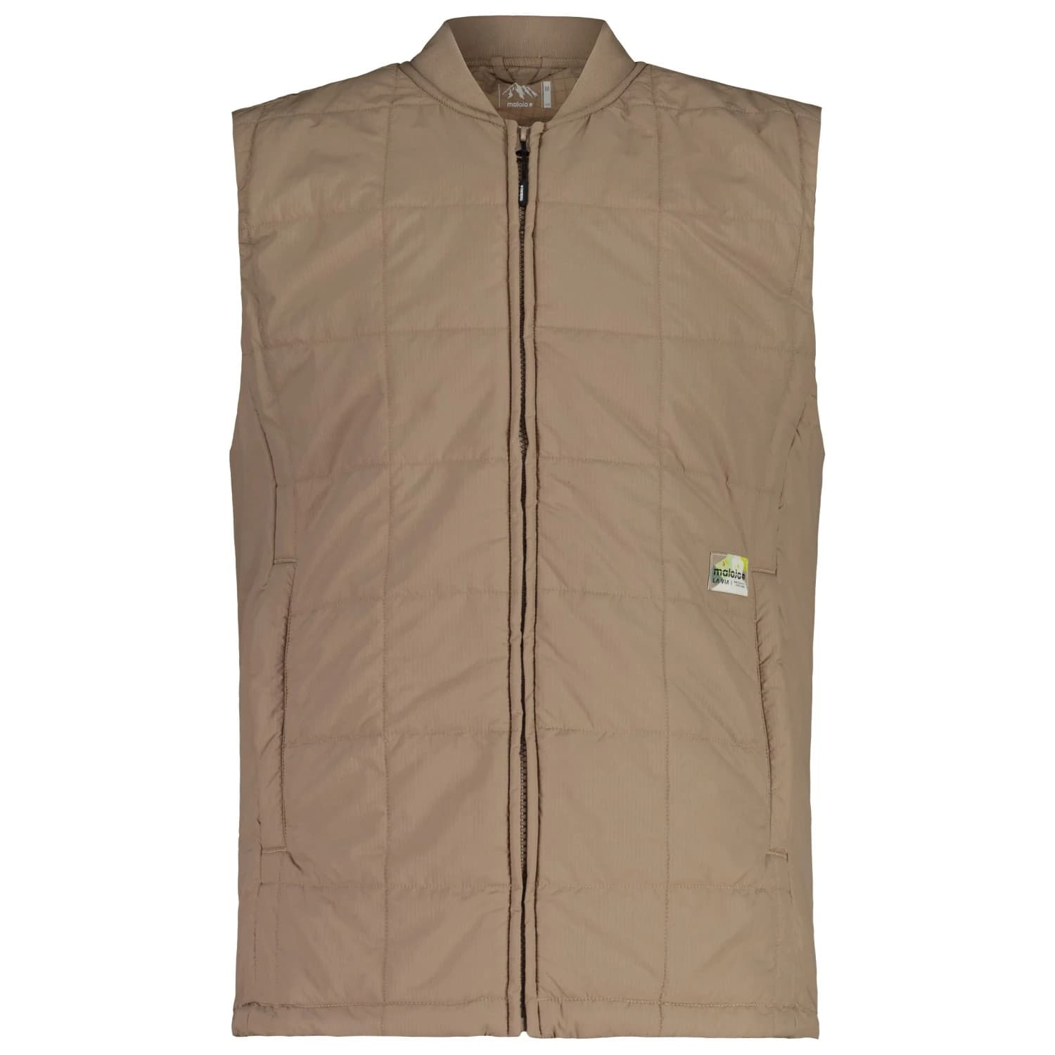 Мъжки синтетичен елек Maloja MoosbergM. Synthetic vest - Dark Gravel