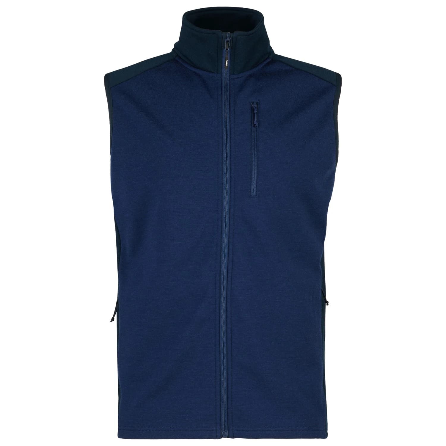 Мъжки вълнен елек Stoic MerinoFleece335 KuolpaSt. II Vest Merino vest - Navy Blue / Dark Navy