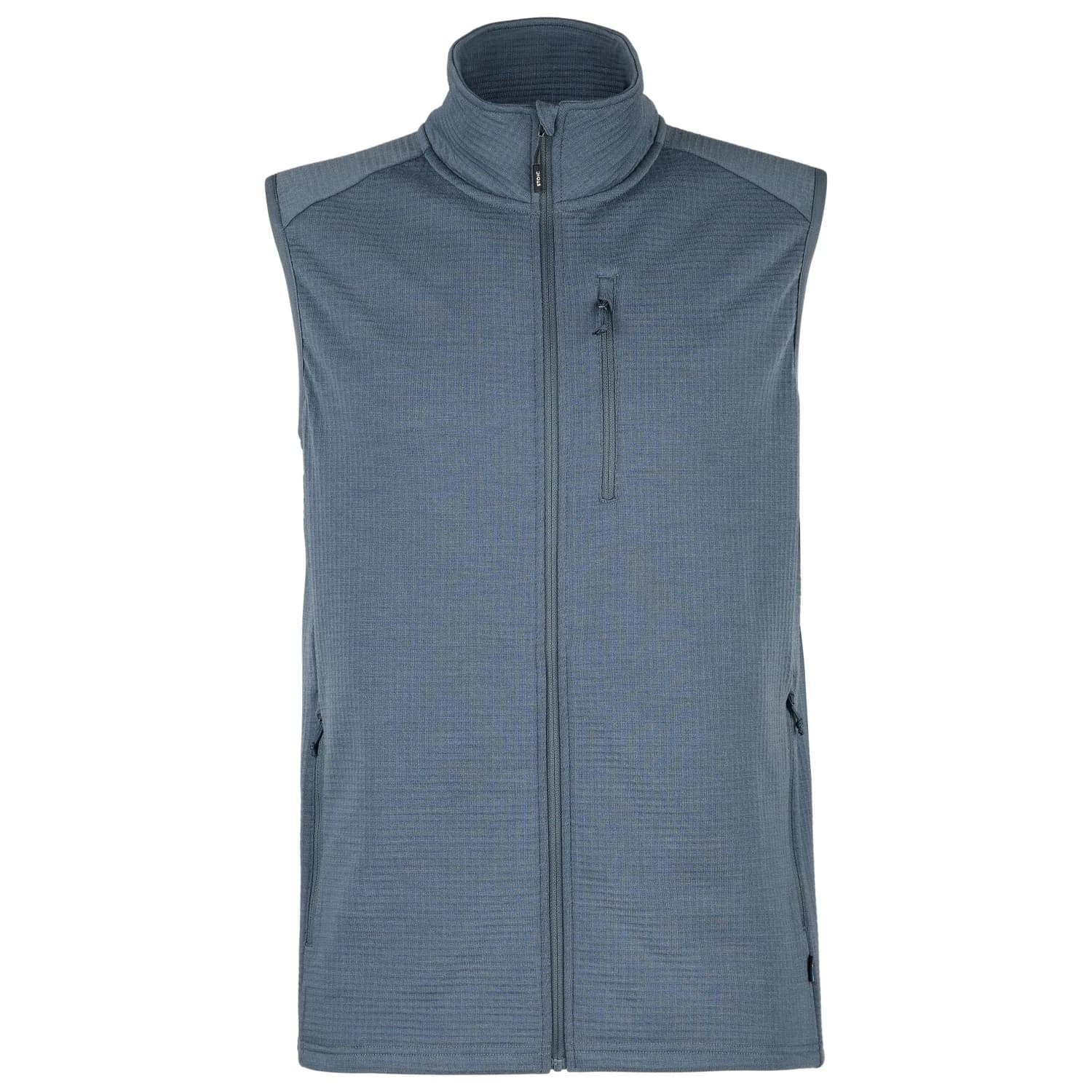Мъжки вълнен елек Stoic MerinoWaffleFleece320 NorrdalSt. Vest Merino vest - Ink Grey