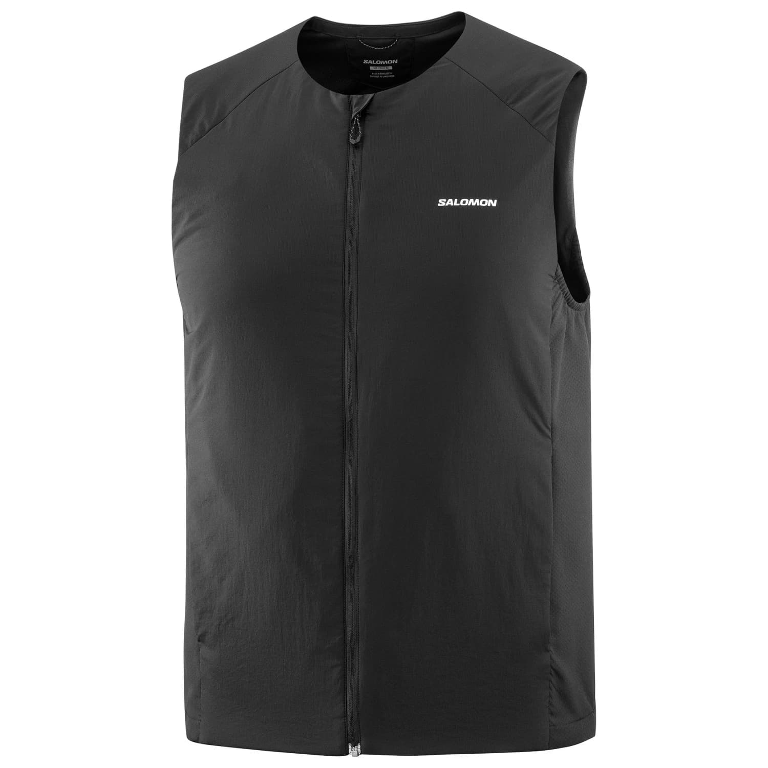 Мъжки синтетичен елек Salomon Mountain Flex Hybrid Vest Synthetic vest - Deep Black