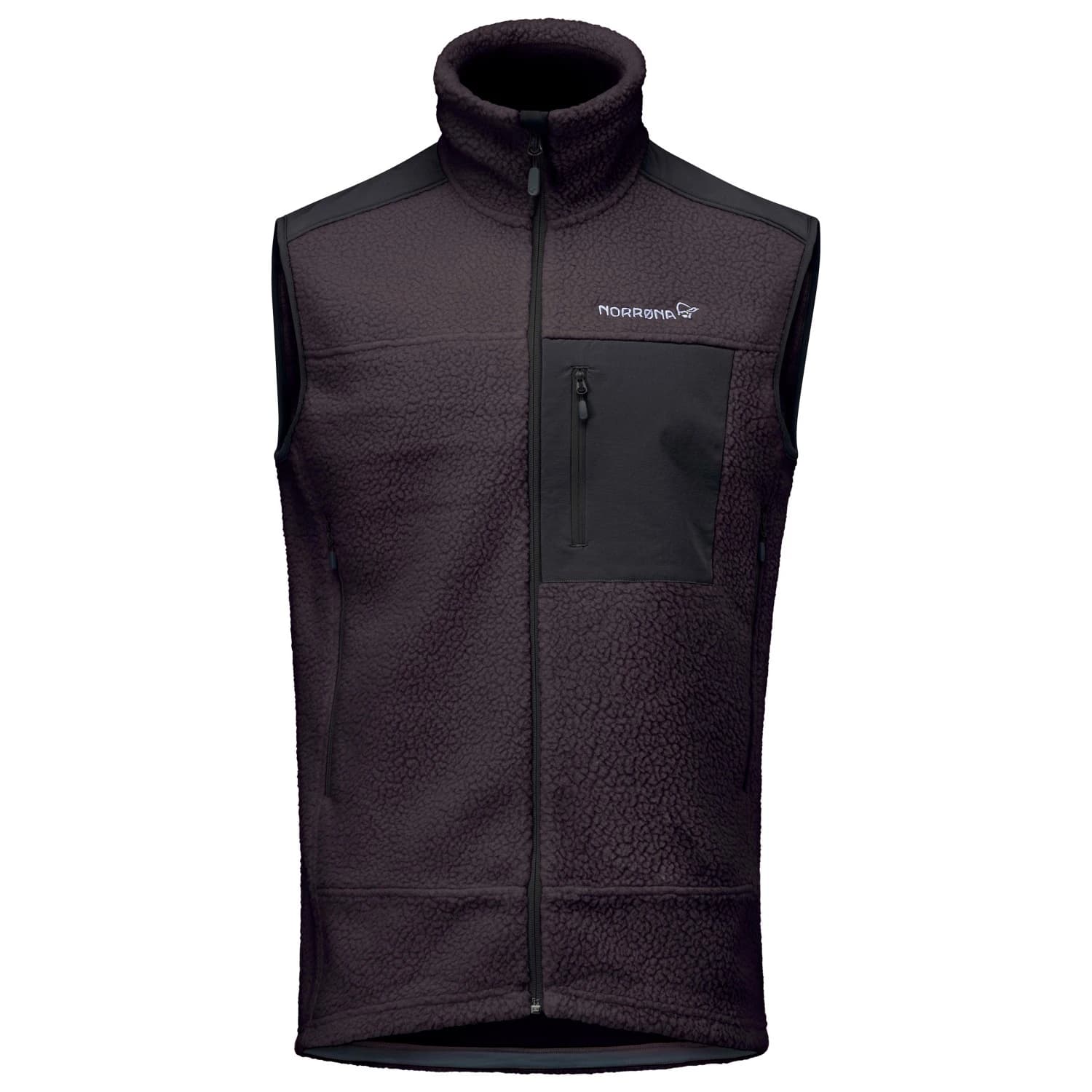 Мъжки поларен елек Norrøna Trollveggen Warm3 Vest Fleece vest - Phantom