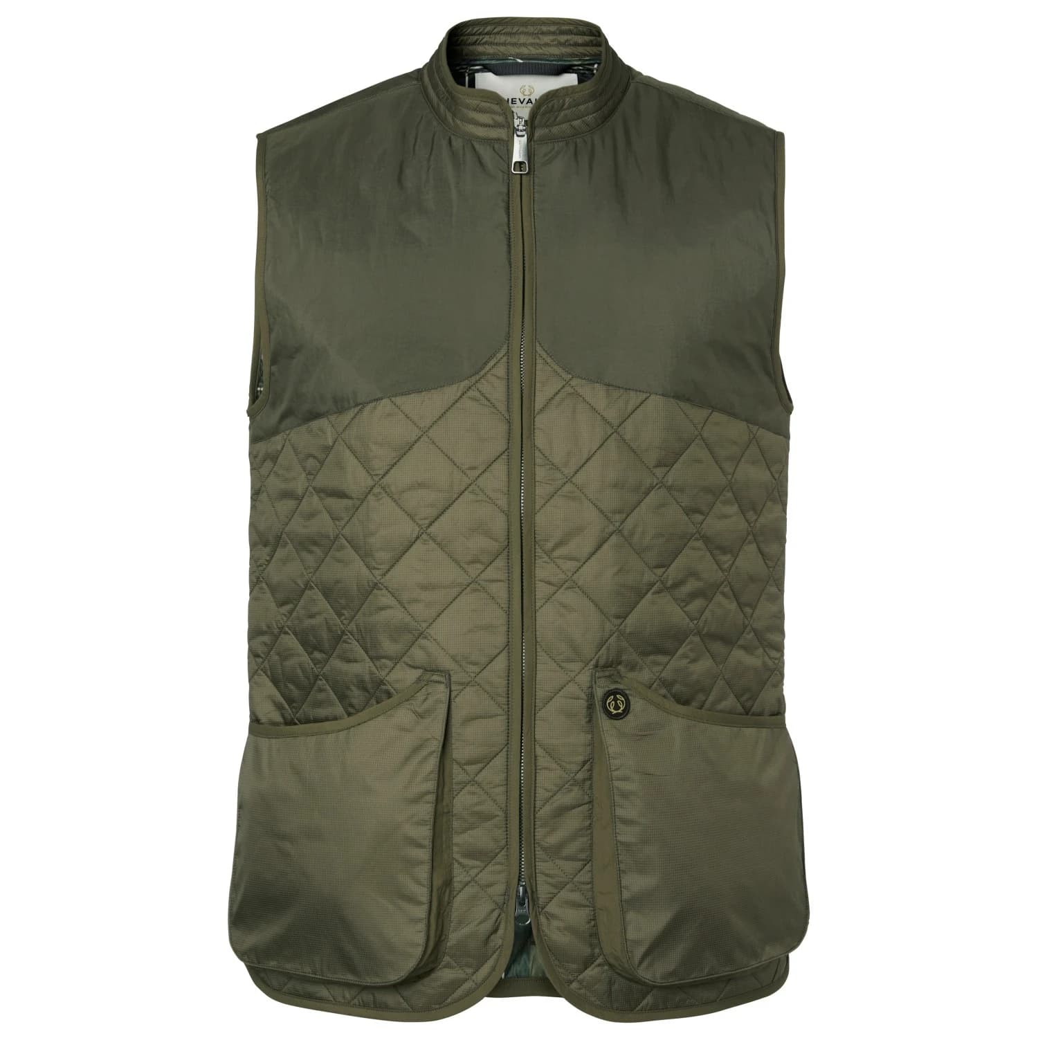 Мъжки синтетичен елек Chevalier Dunsley Quilted Vest Synthetic vest - Dusk