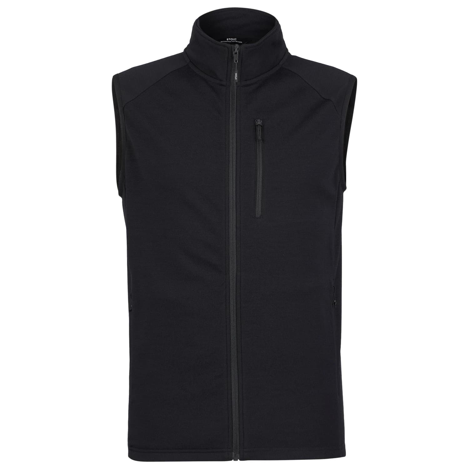 Мъжки вълнен елек Stoic MerinoFleece270 KuolpaLightSt. Vest Merino vest - Black