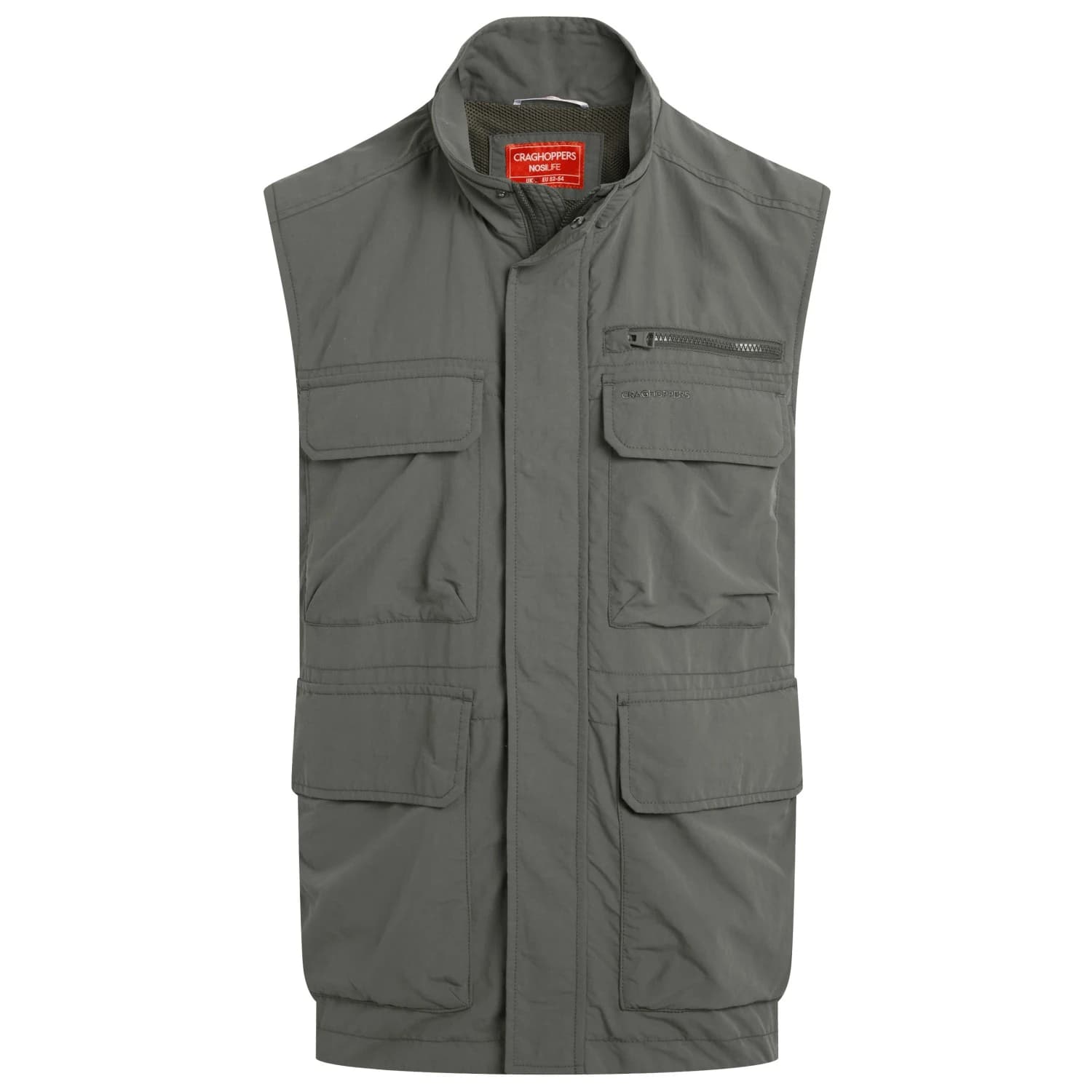 Мъжки синтетичен елек Craghoppers Nosilife Adventure Gilet V Synthetic vest - Dark Sage