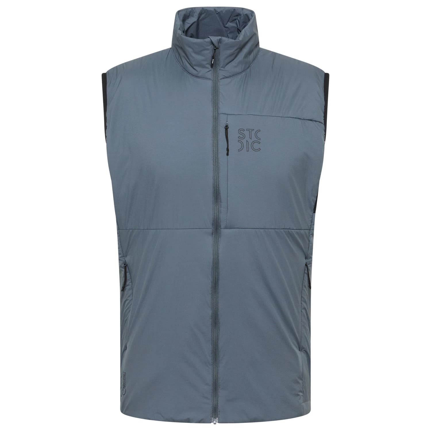 Вълнен елек Stoic MountainWool60 JokkmokkSt. Hybrid Vest II Wool vest - Pale Blue Grey / Black