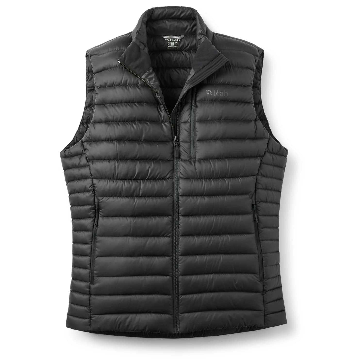 Пухен елек Rab Microlight Vest Down vest - Black