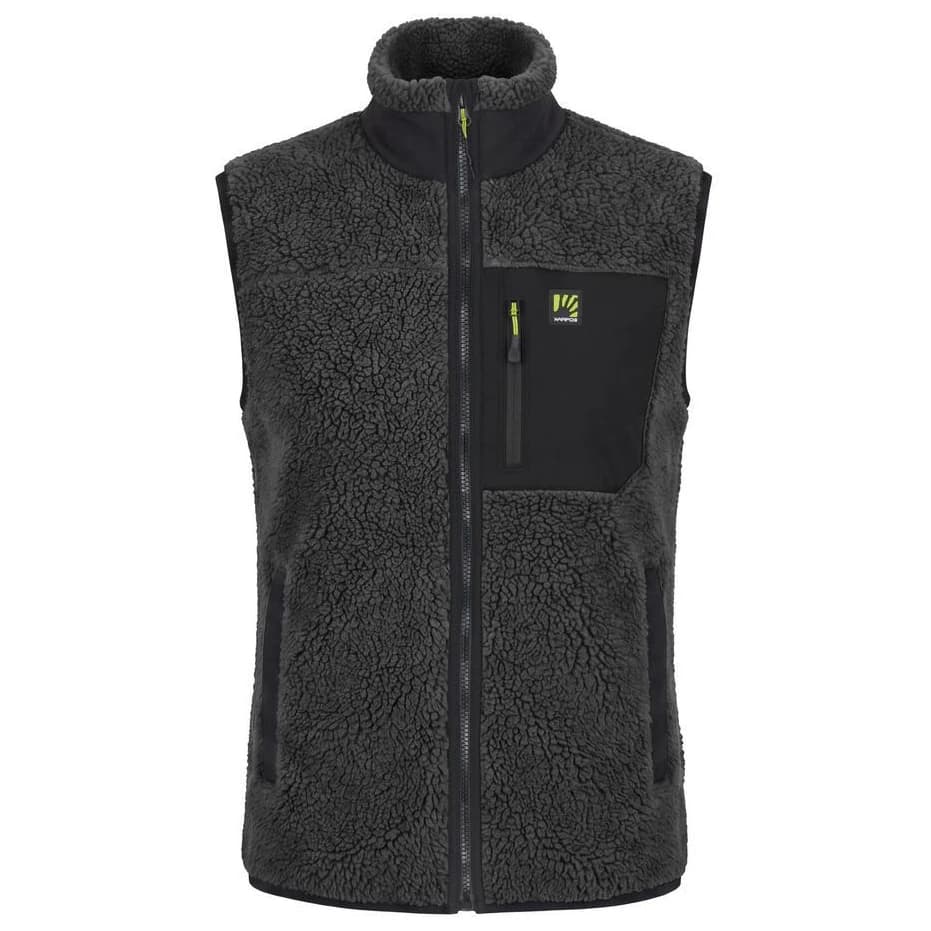 Мъжки поларен елек Karpos Moiazza Retrò Fleece Vest Fleece vest - Woodl.Gray / Black