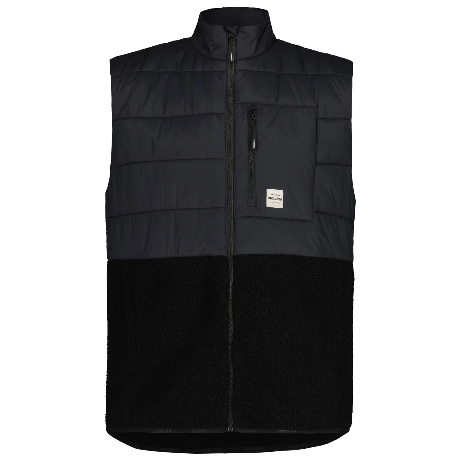 Вълнен елек Maloja RoccoloM. Synthetic vest - Deep Black