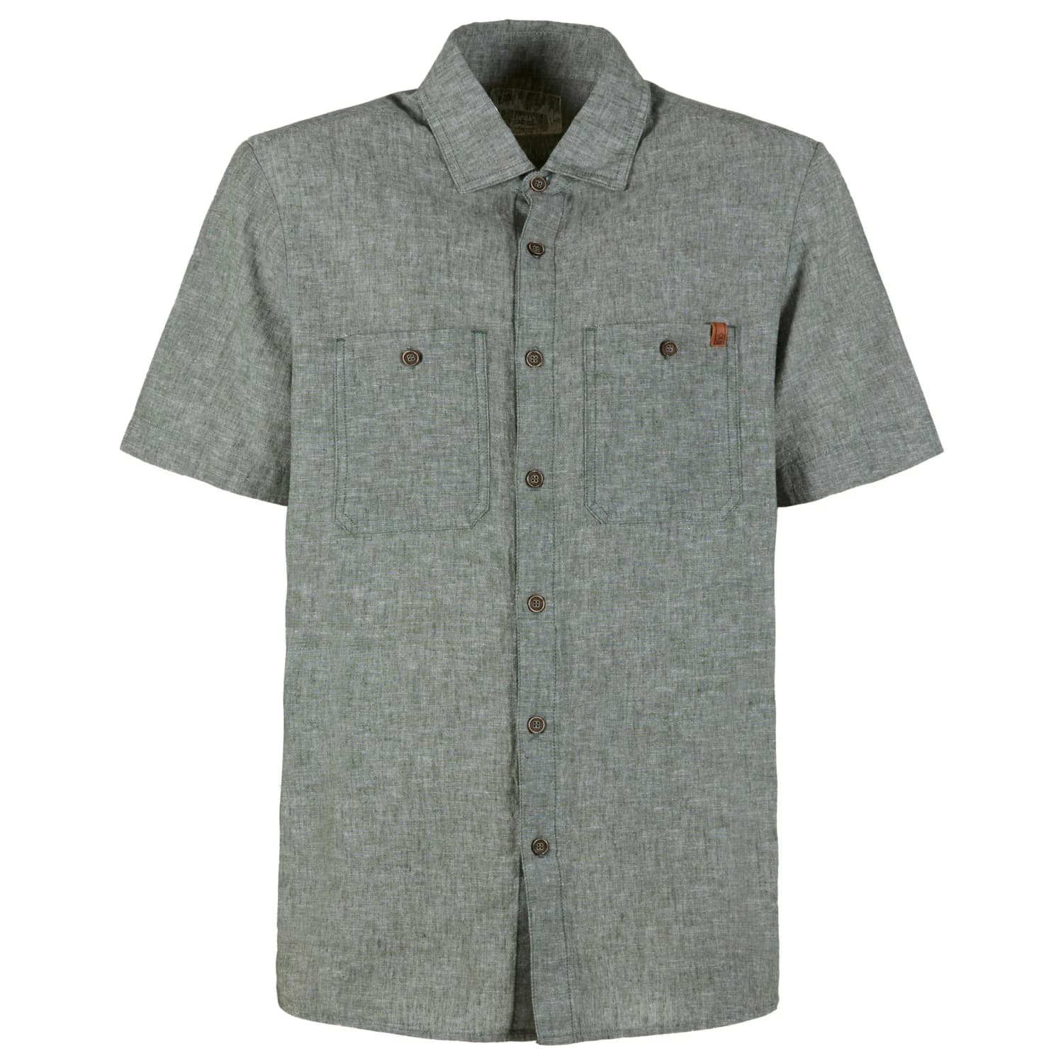 Мъжка риза с копчета E9 Kiwi Shirt - Agave