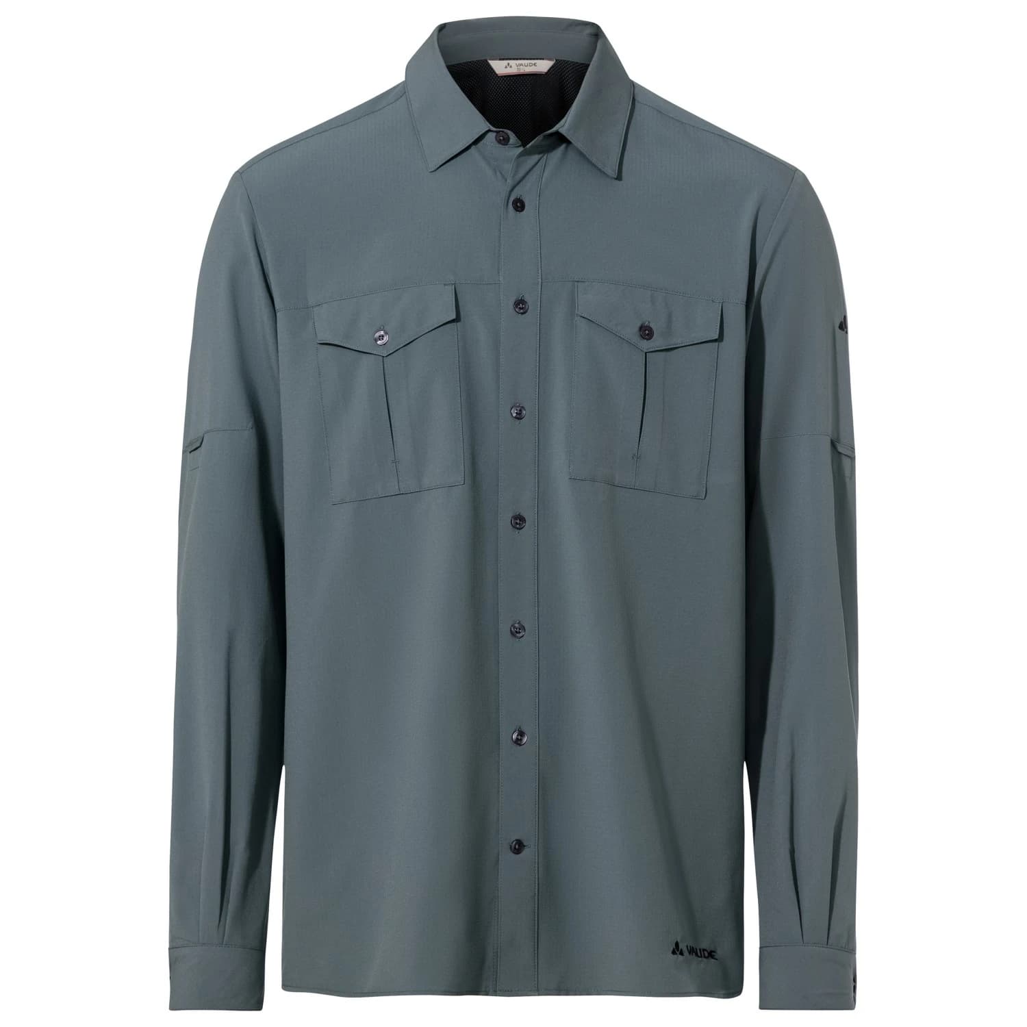 Мъжка риза с копчета Vaude Rosemoor L/S Shirt II Shirt - Heron