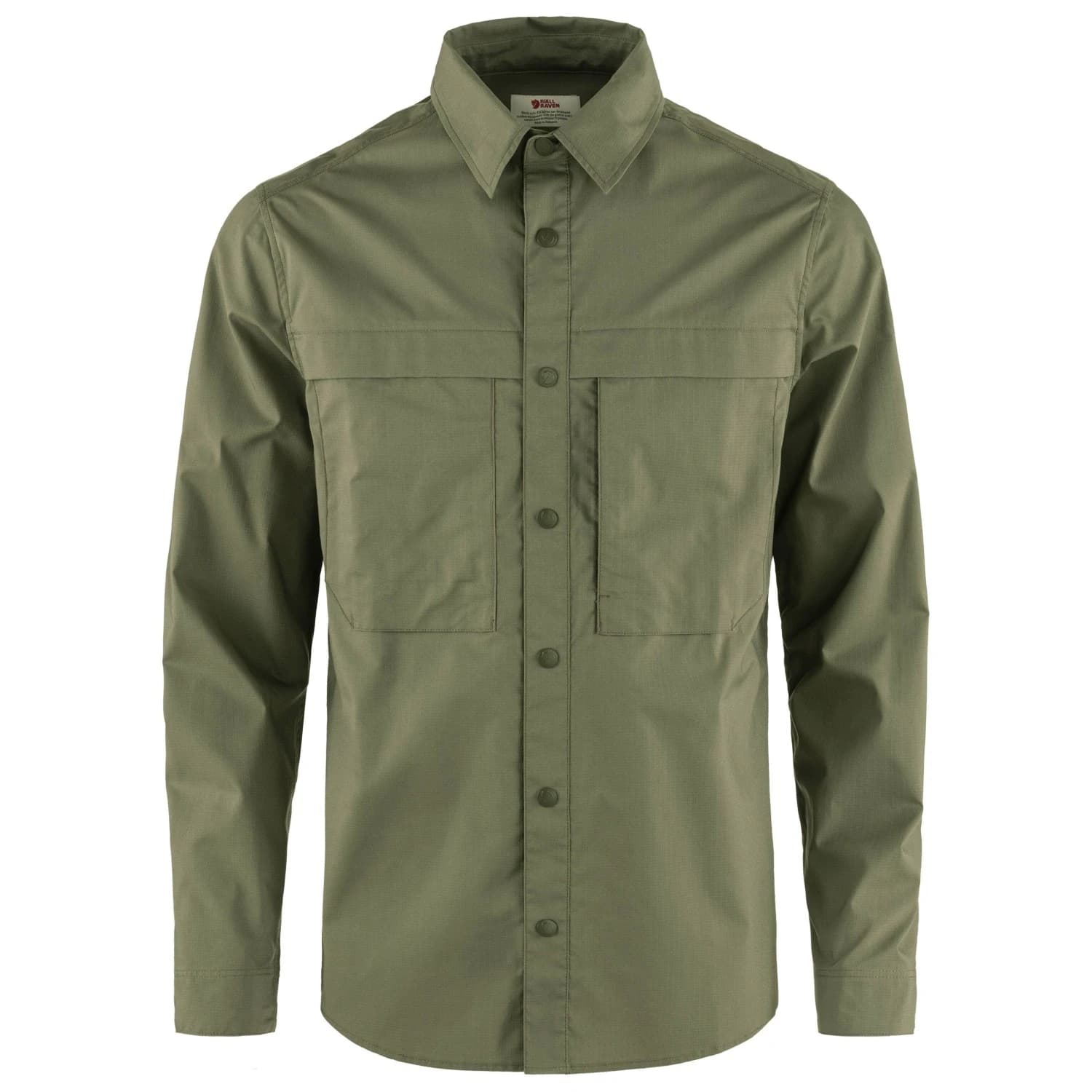 Мъжка риза с копчета Fjällräven Abisko Trail Shirt L/S Shirt - Green