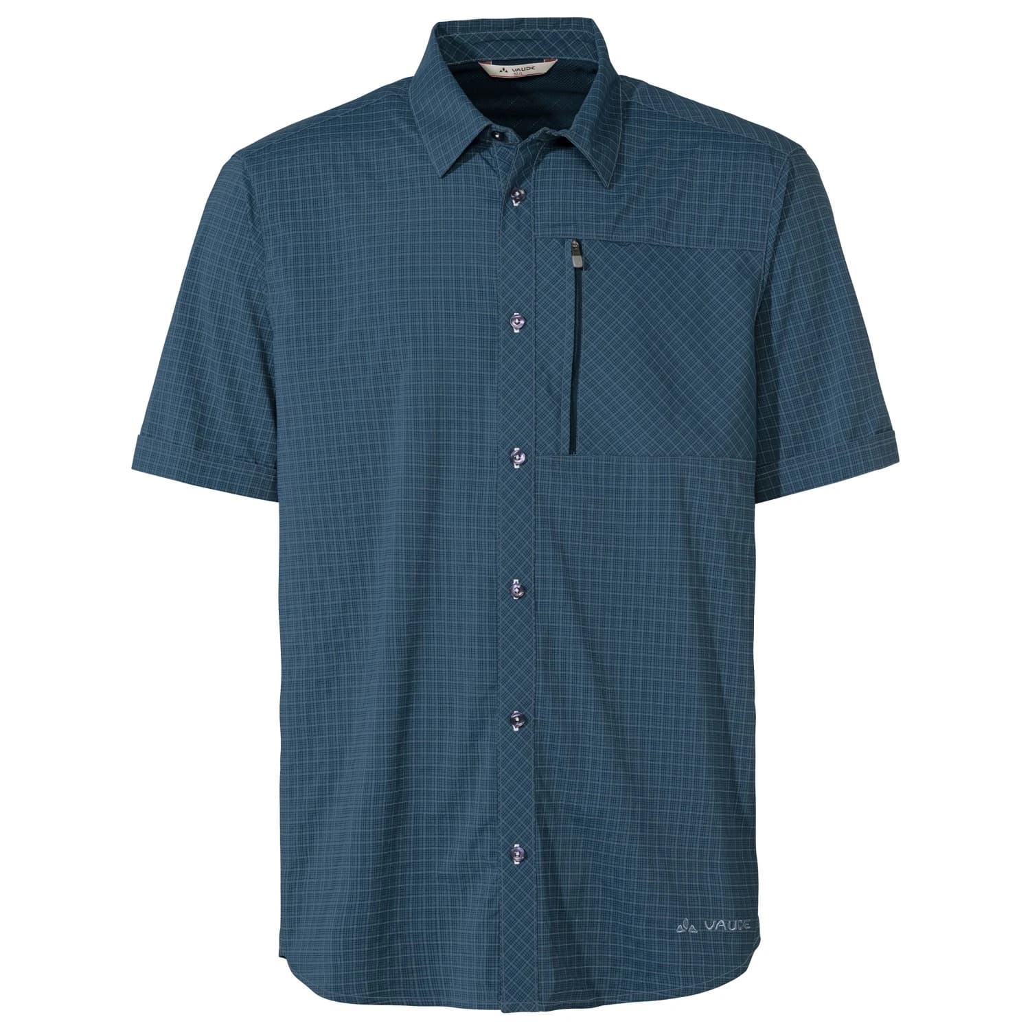 Мъжка риза с копчета Vaude Seiland Shirt IV Shirt - Dark Sea